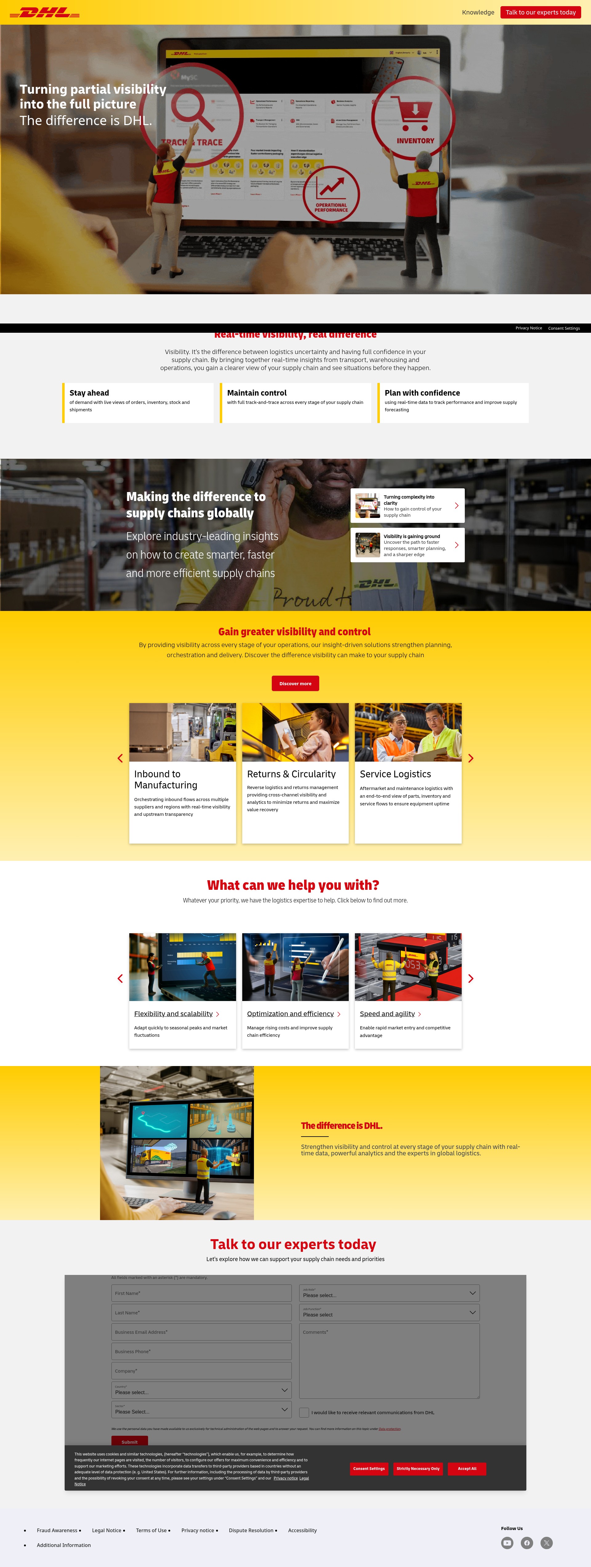 Landing Page