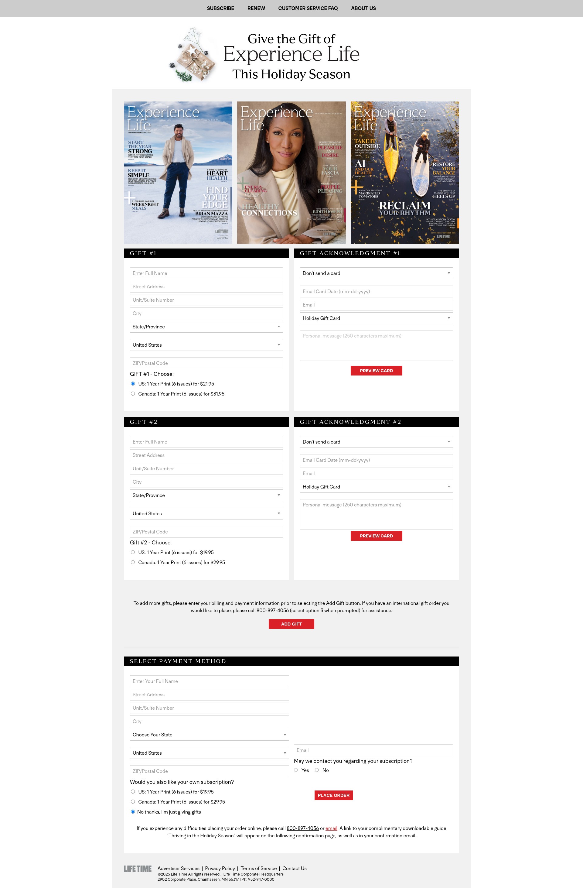 Landing Page