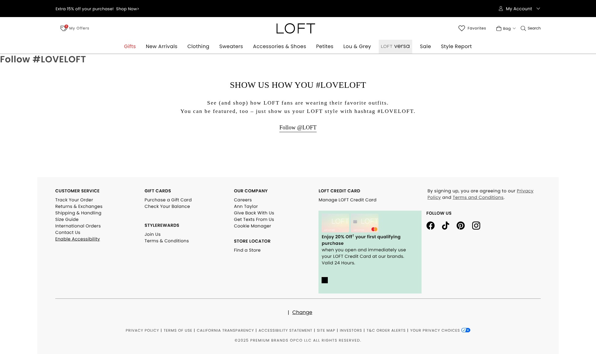 Landing Page