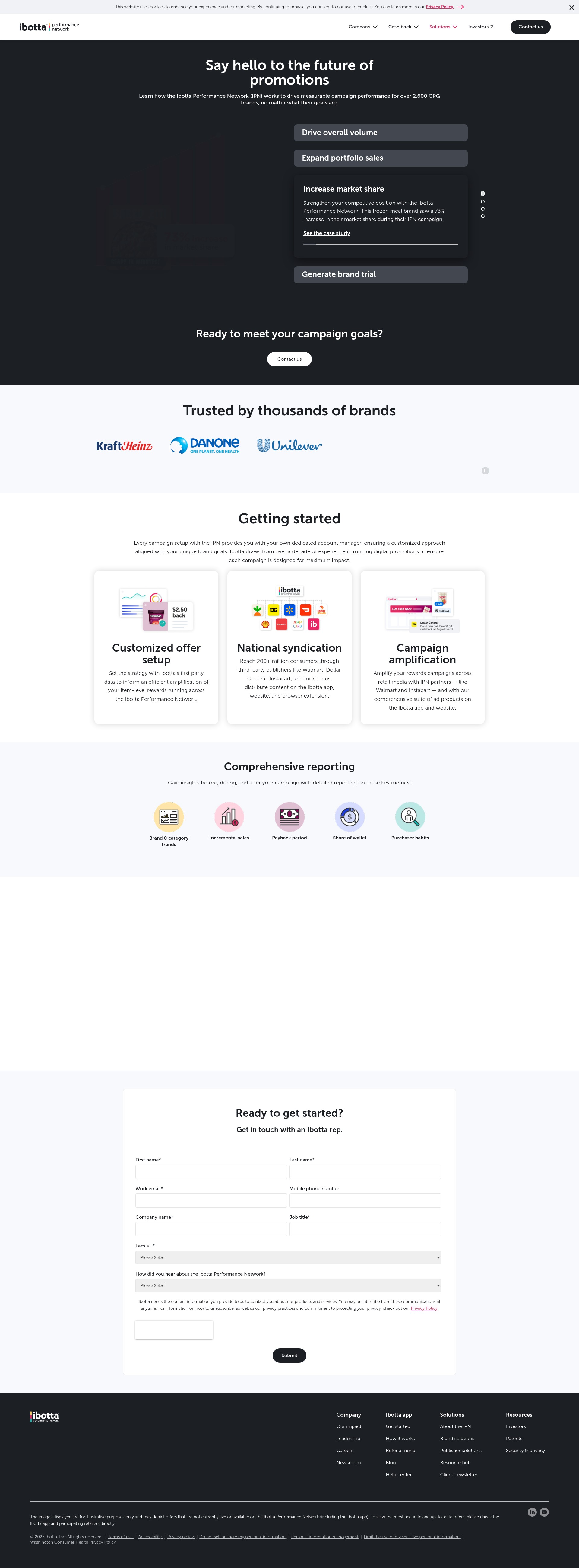 Landing Page