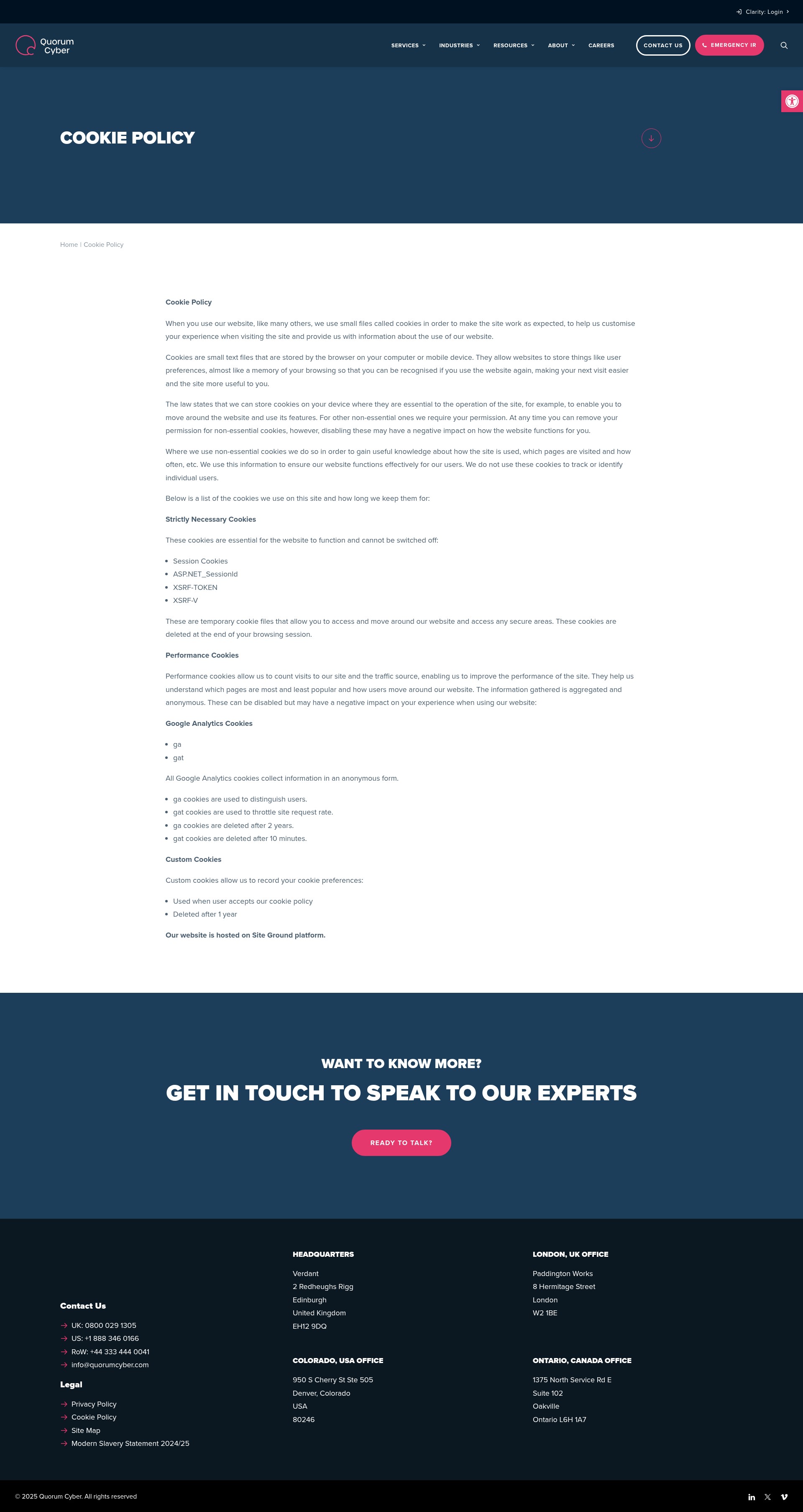 Landing Page