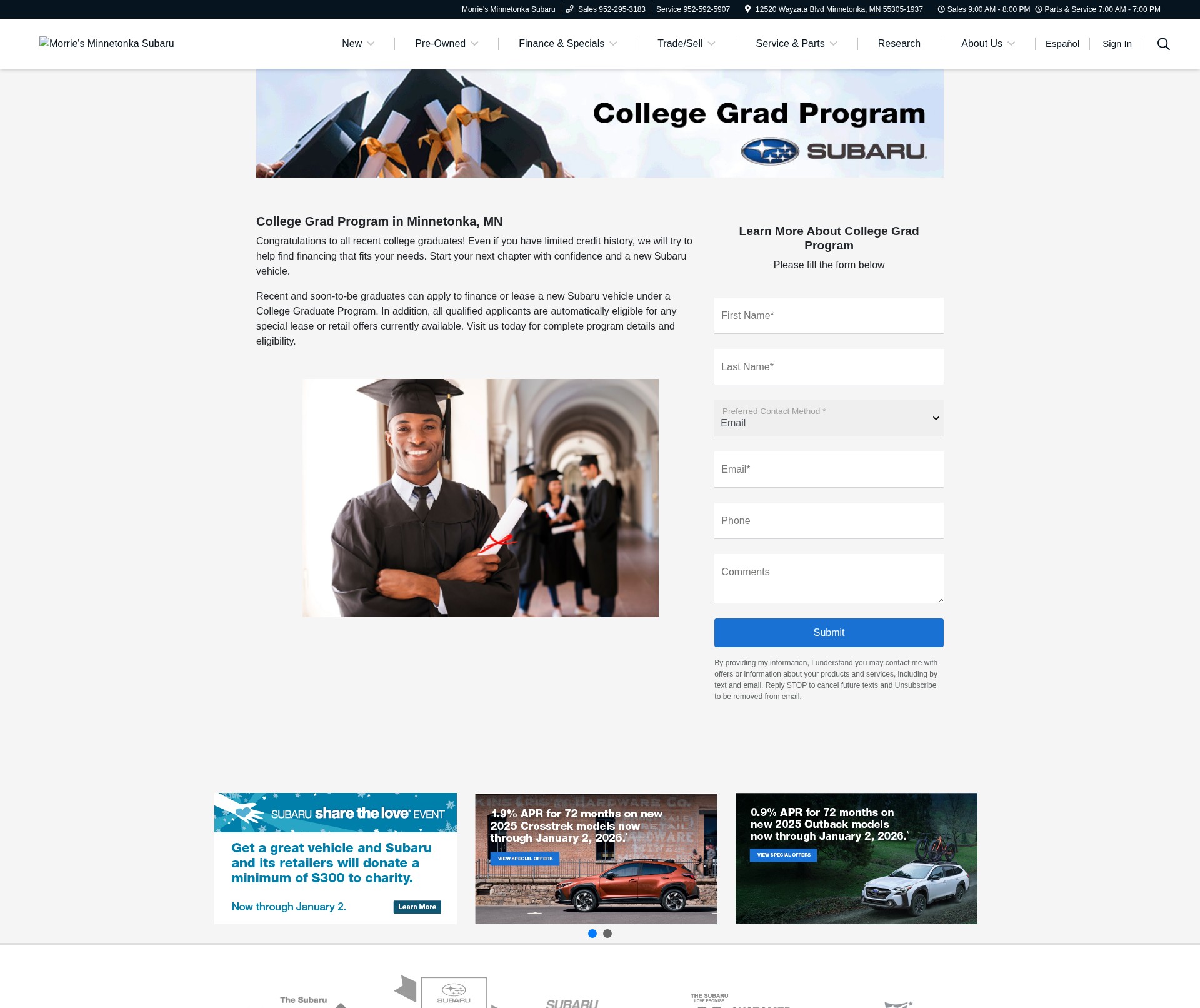 Landing Page