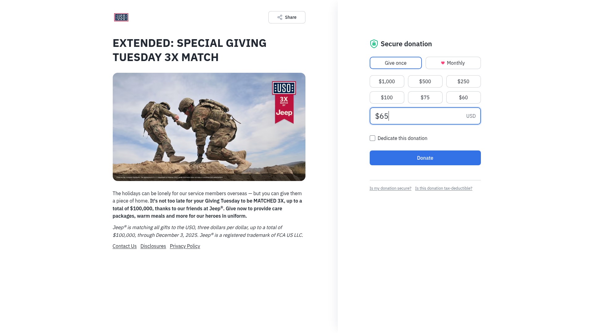 Landing Page