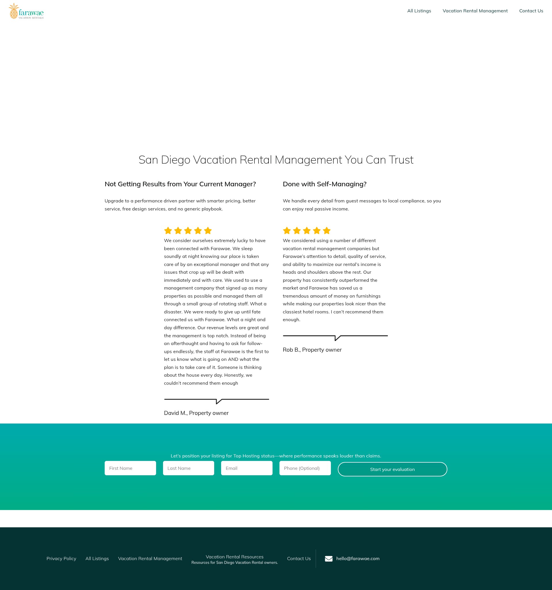 Landing Page