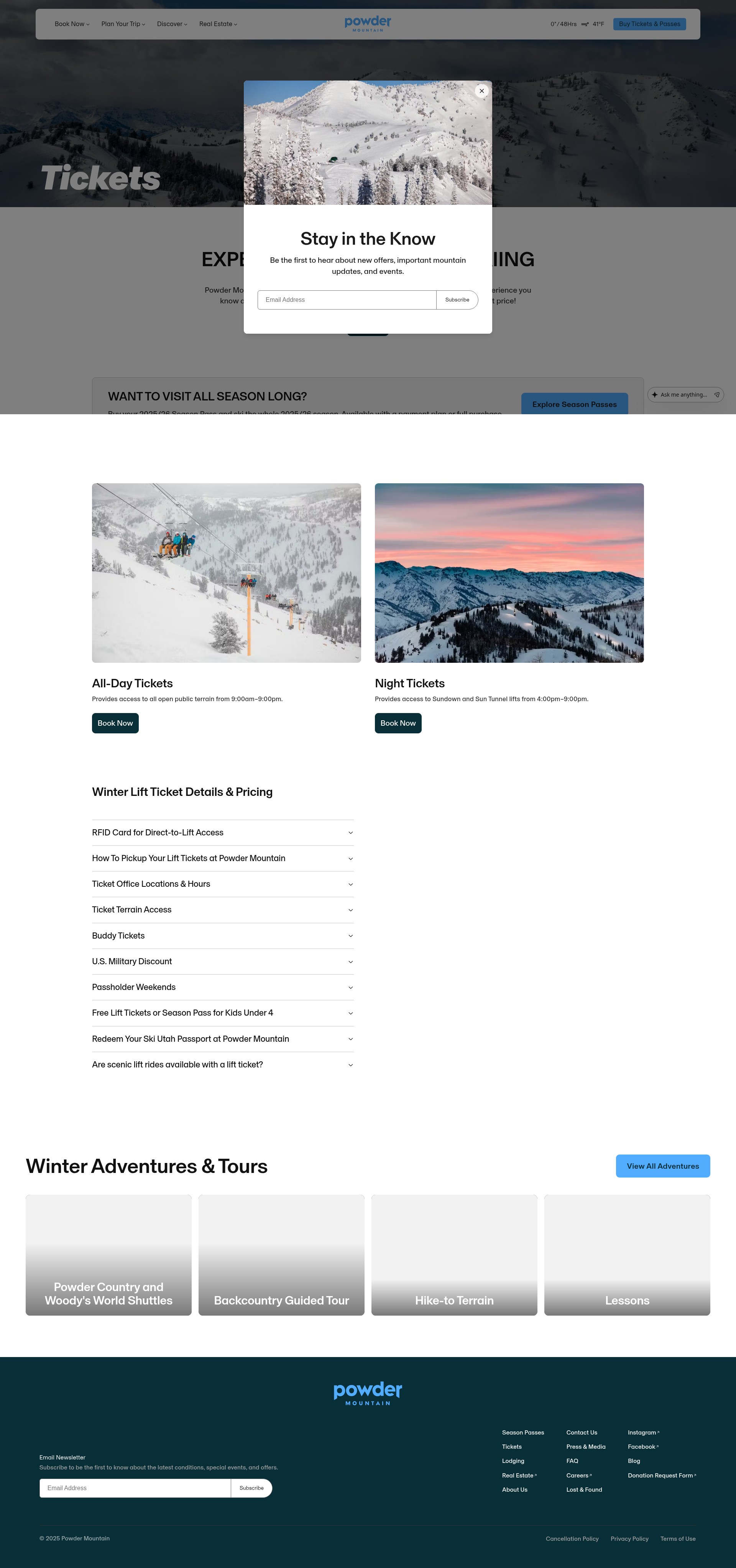 Landing Page