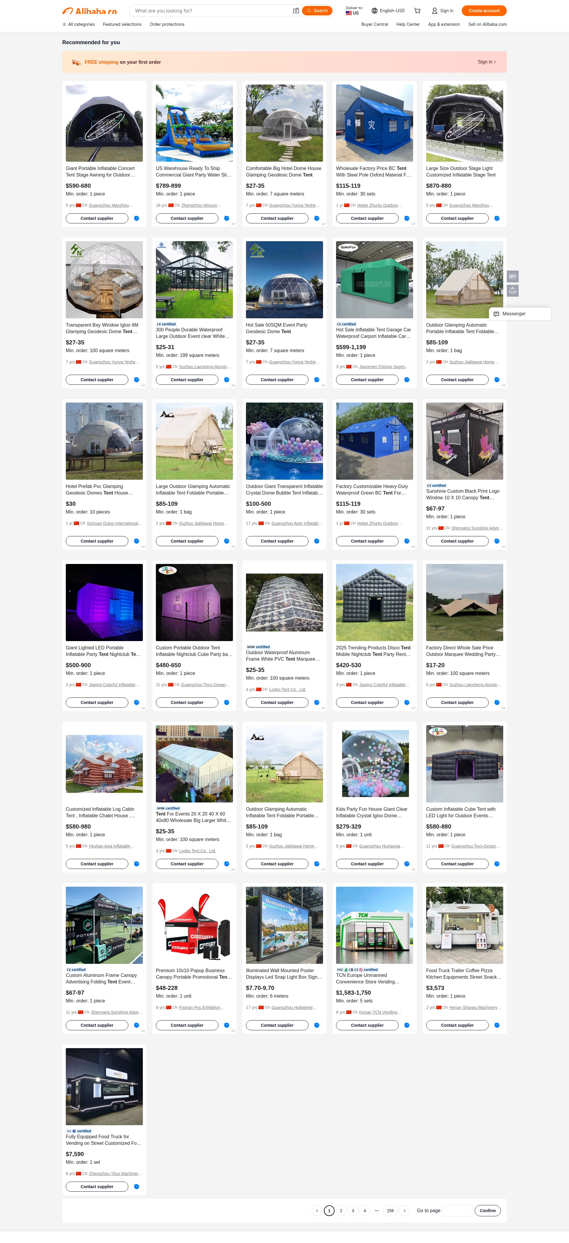 Landing Page