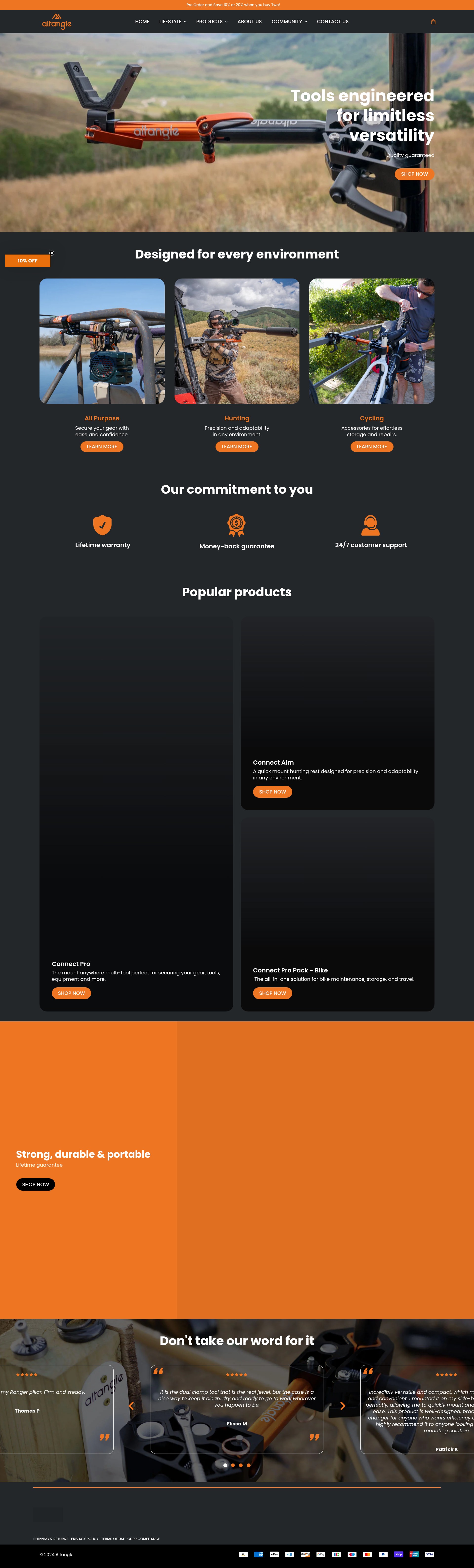 Landing Page