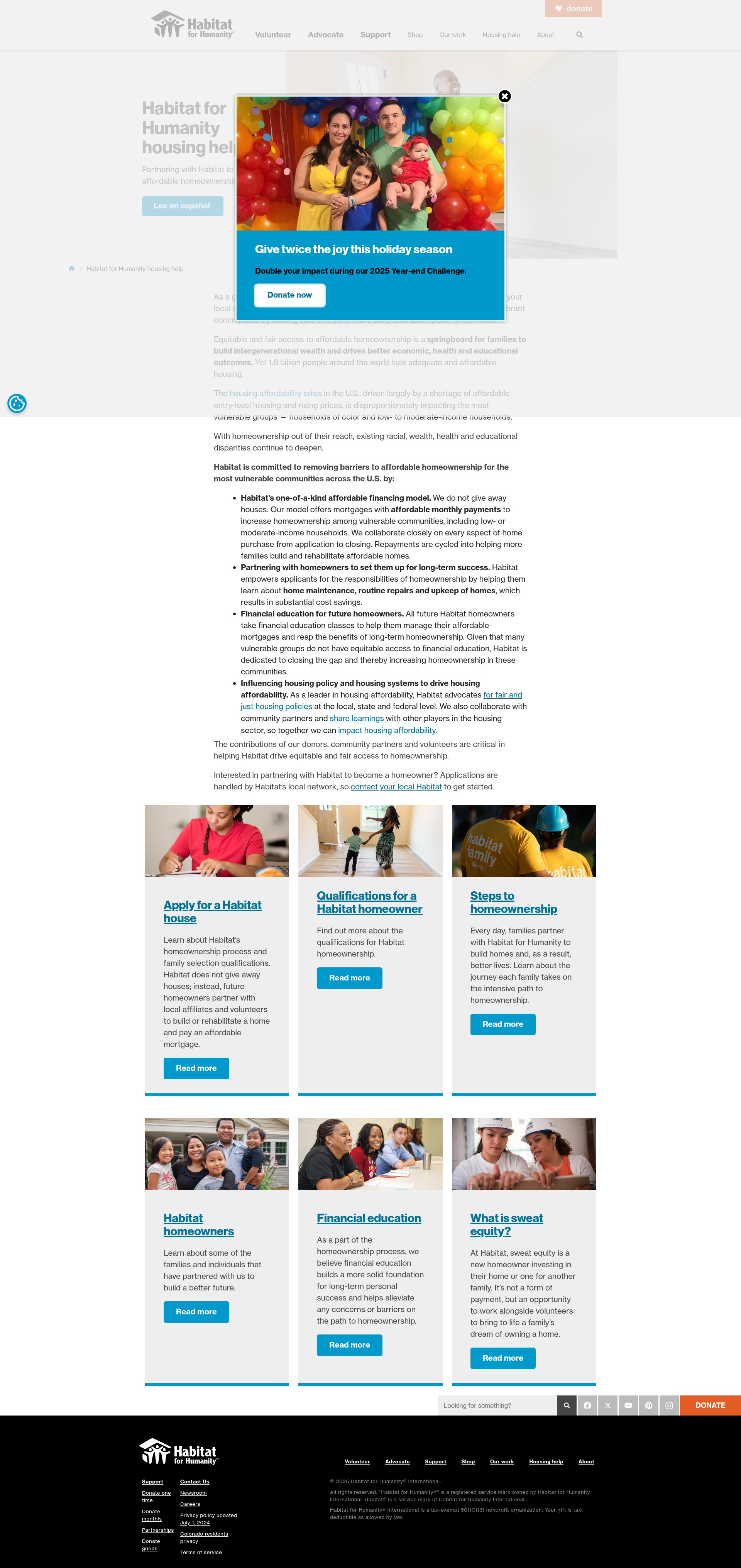 Landing Page