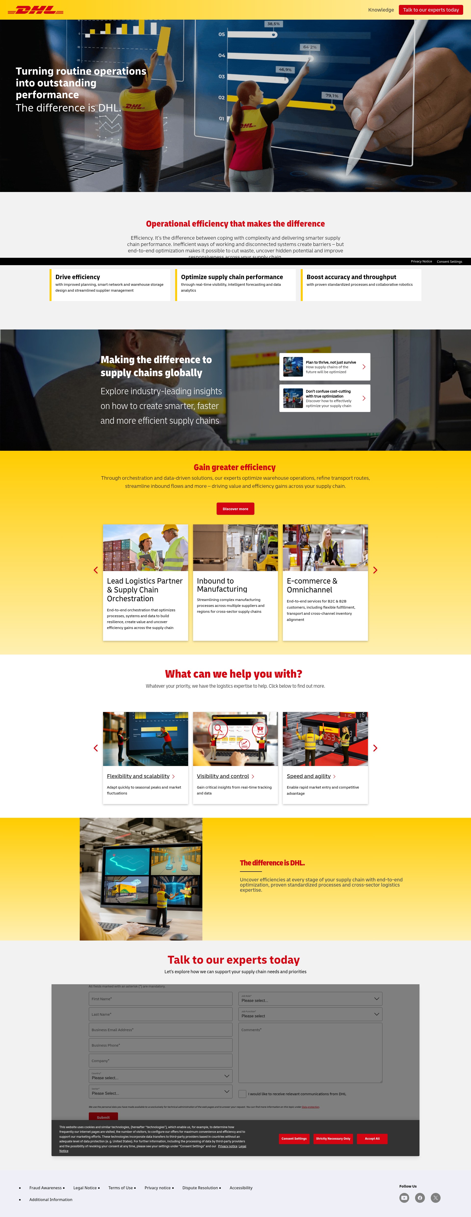 Landing Page