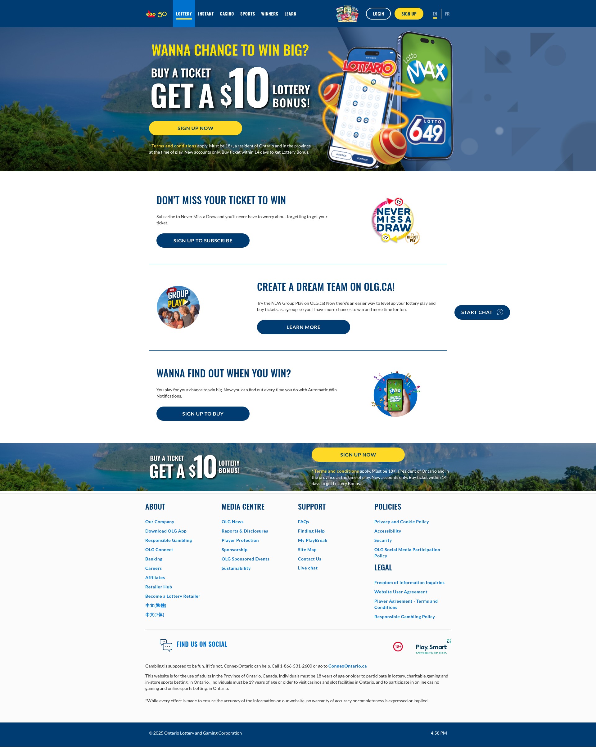 Landing Page