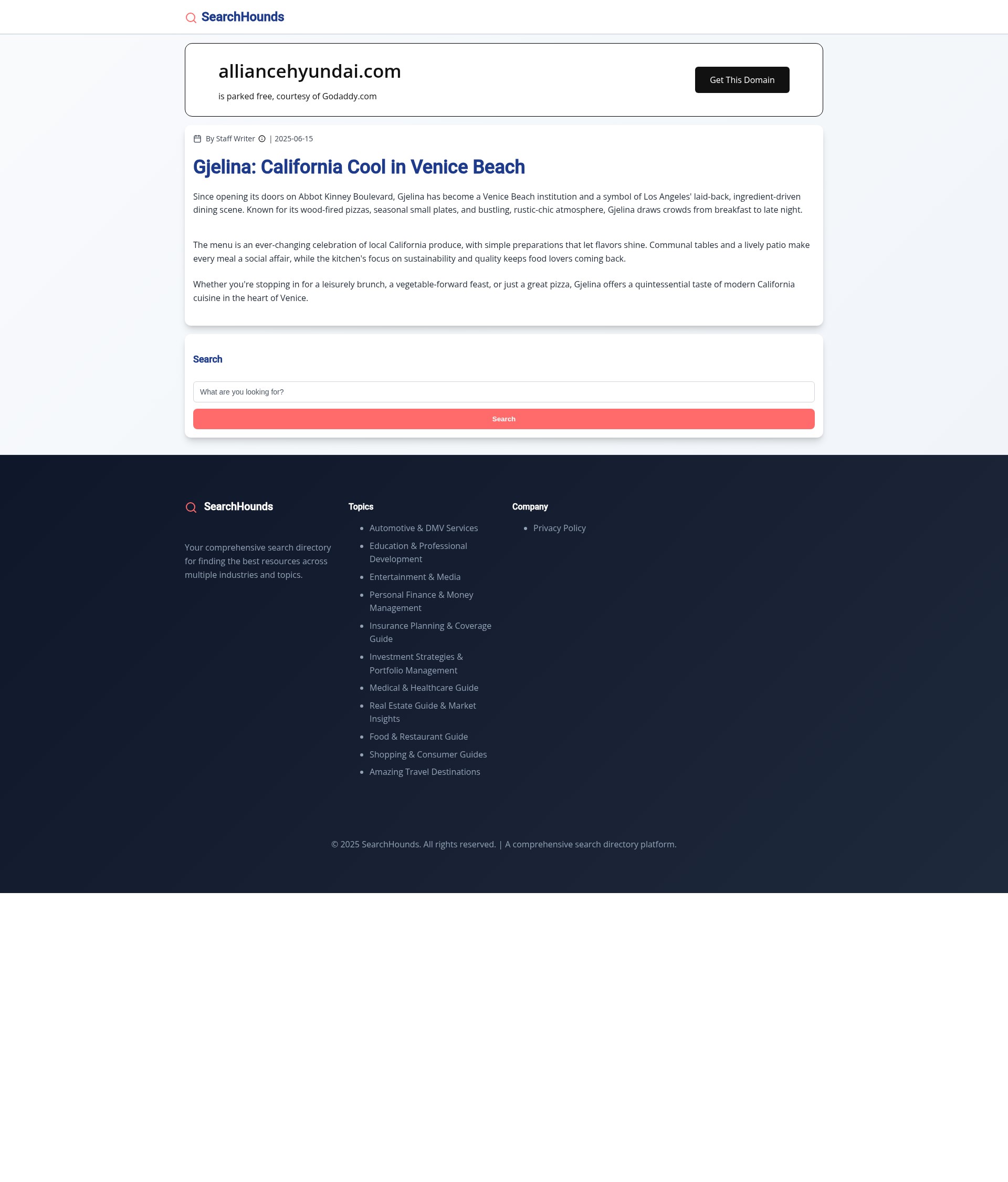 Landing Page