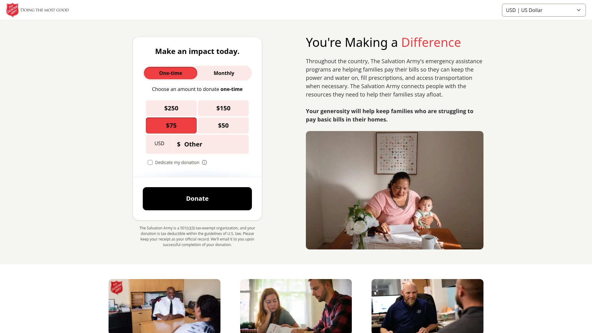 Landing Page