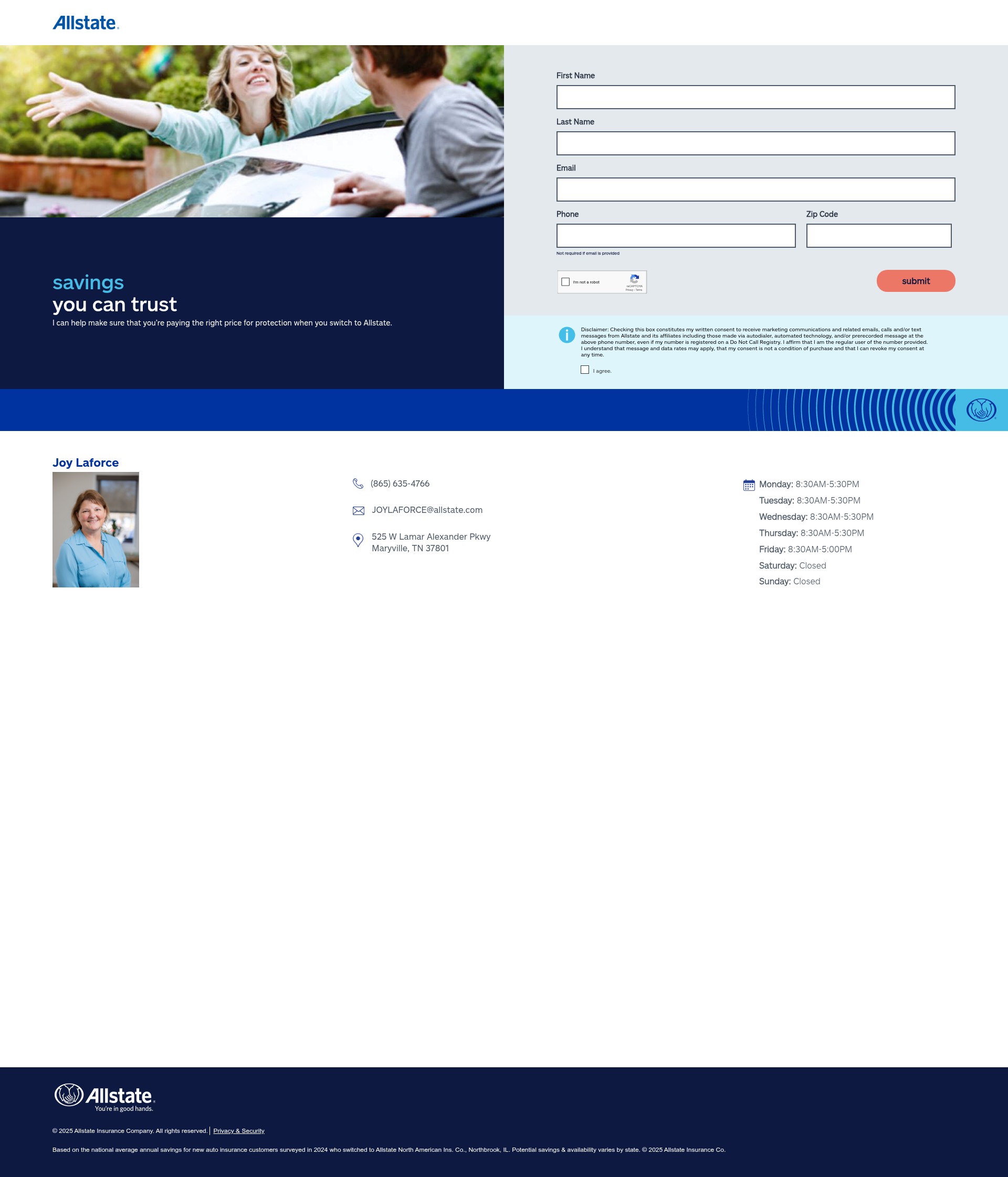 Landing Page