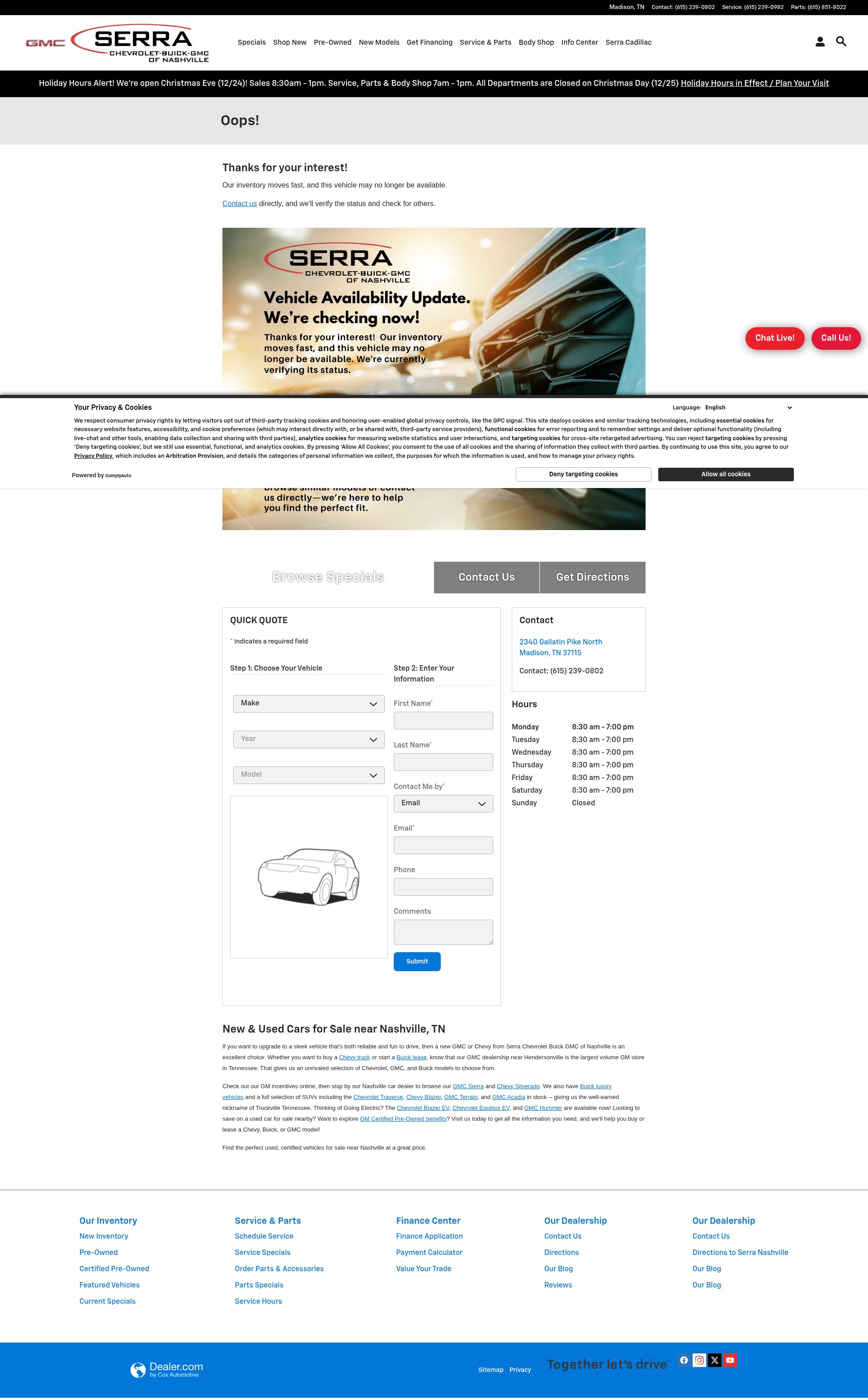 Landing Page