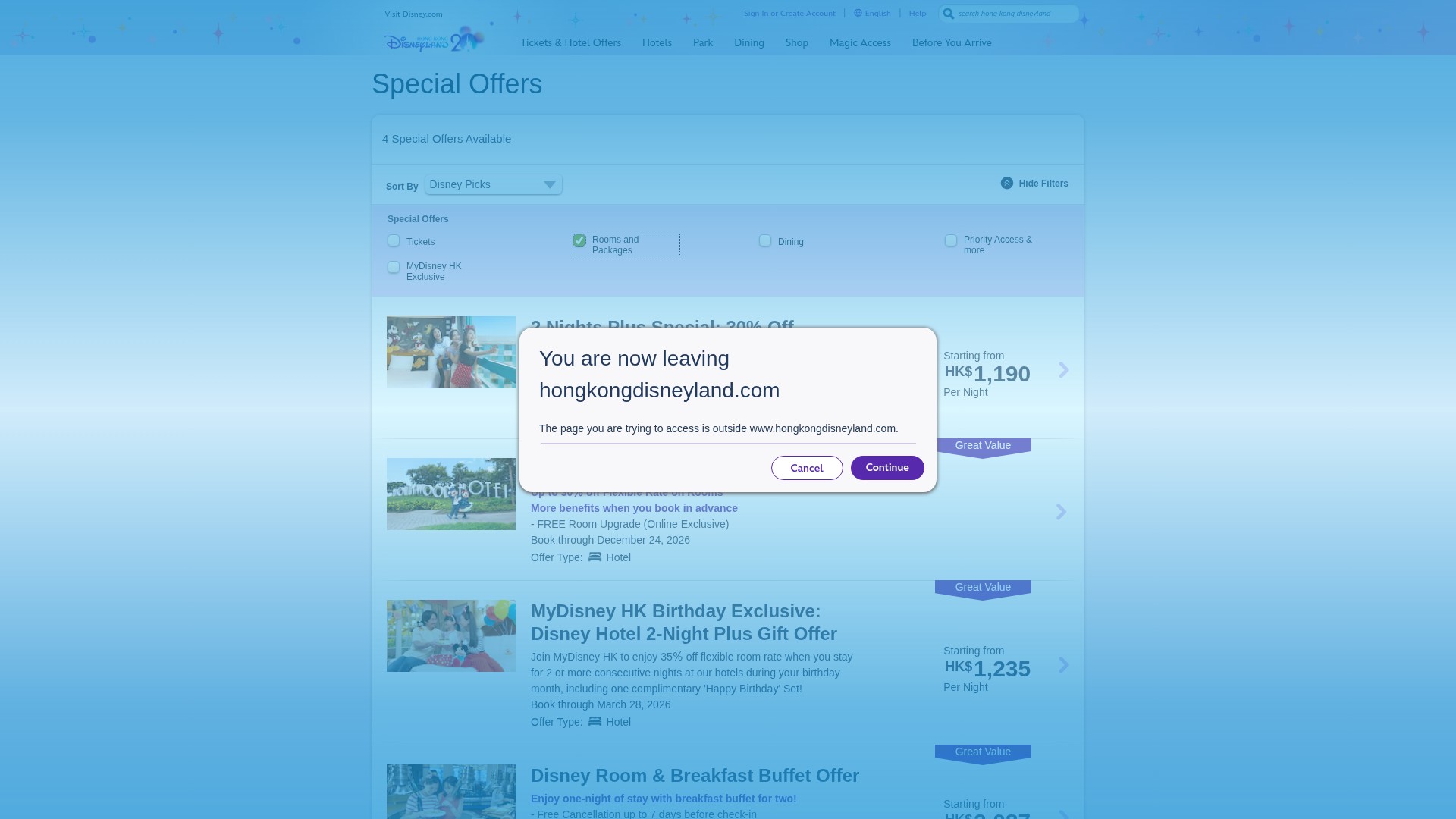 Landing Page