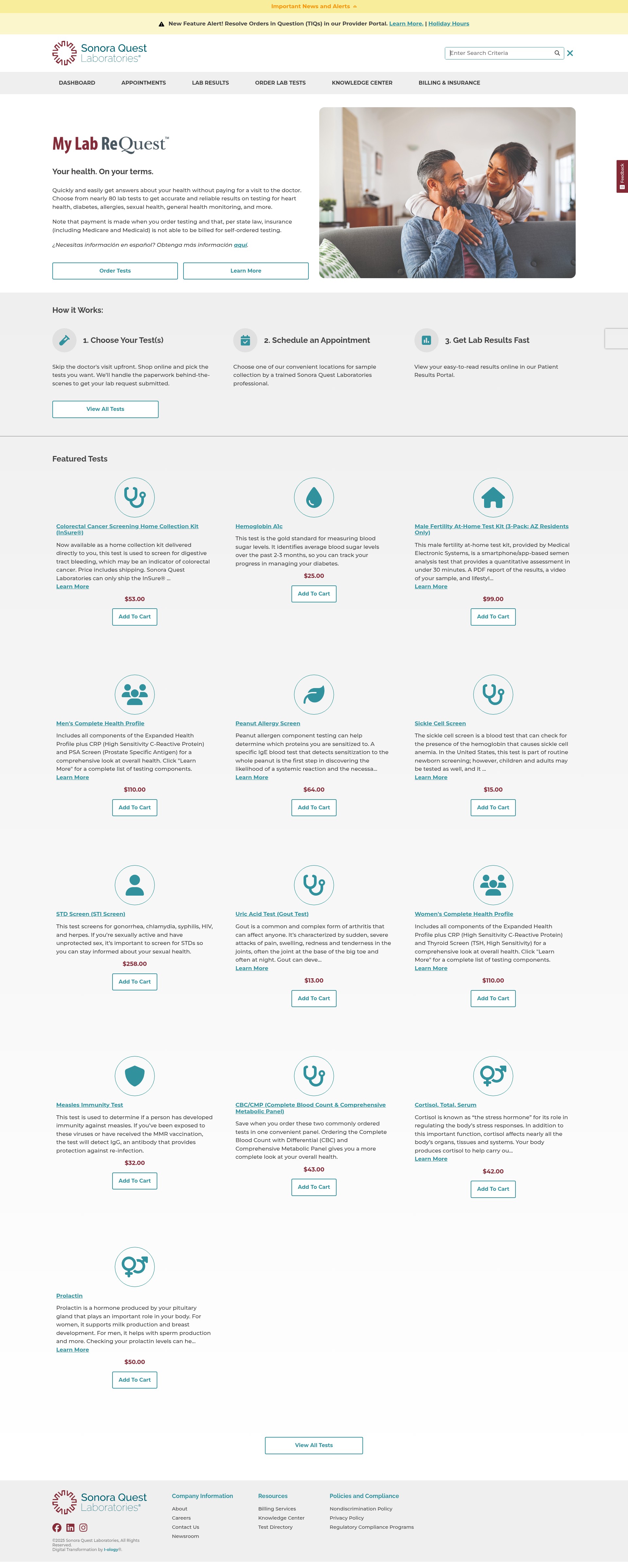 Landing Page