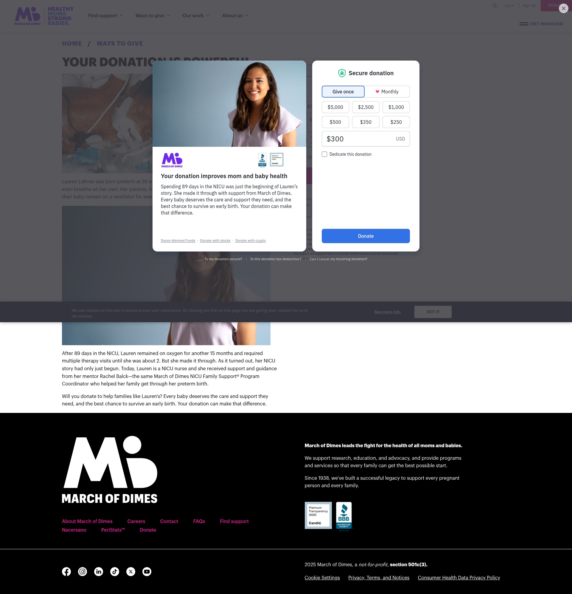 Landing Page