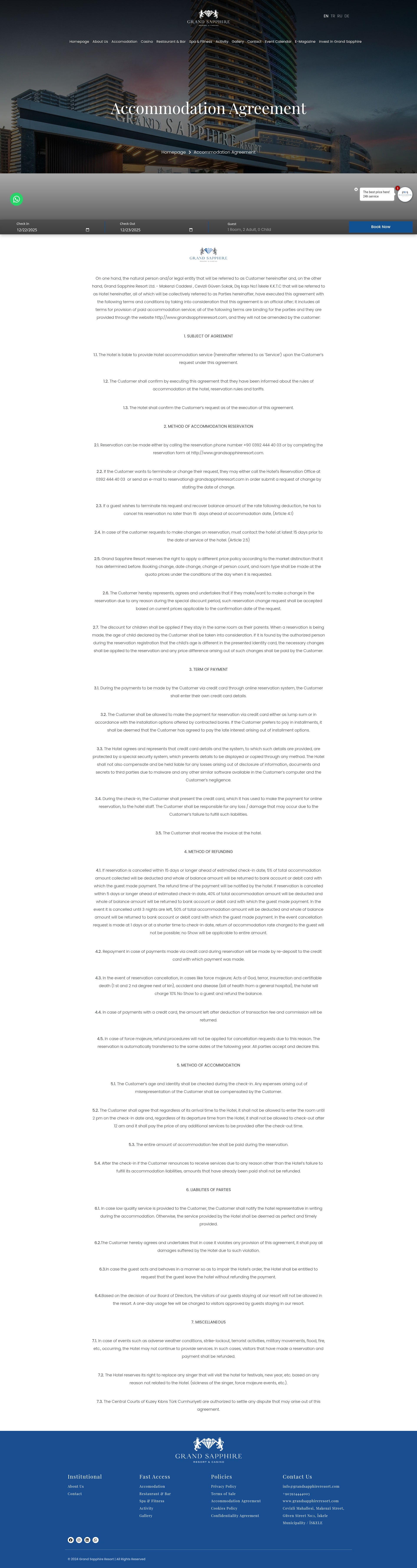 Landing Page