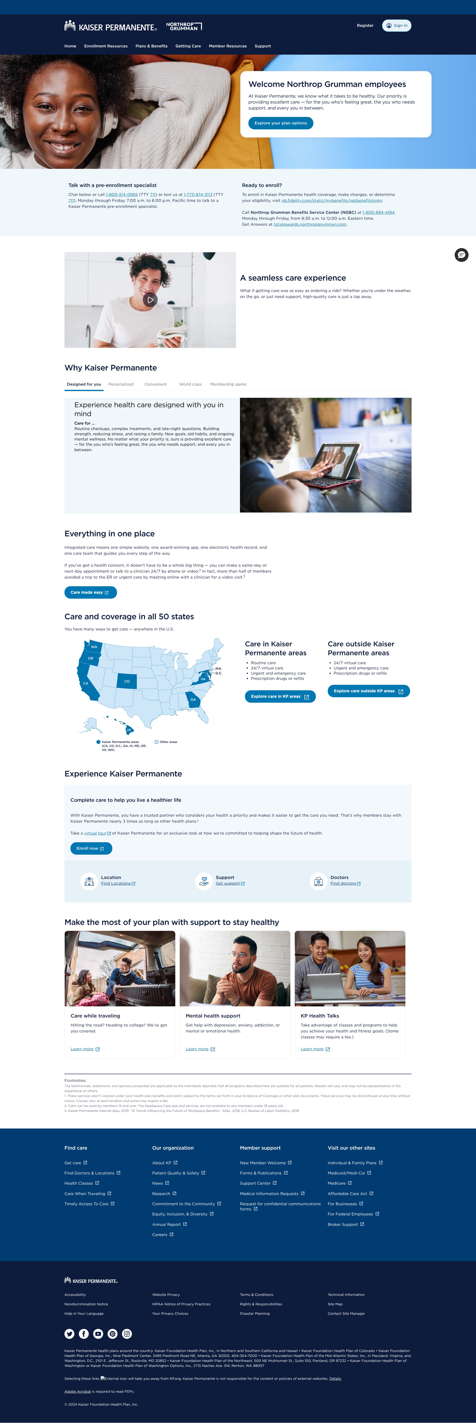 Landing Page