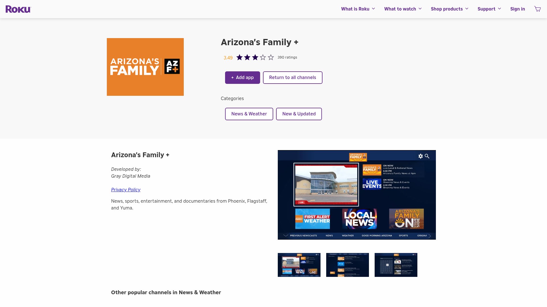 Landing Page