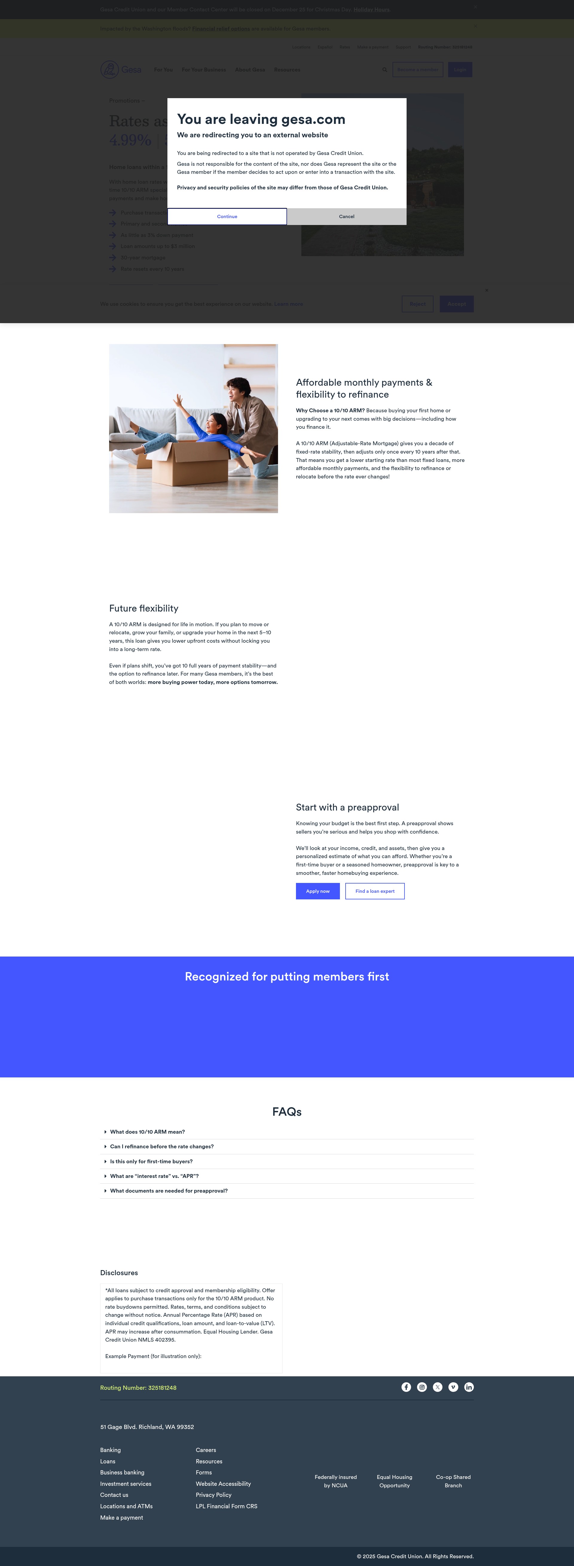 Landing Page