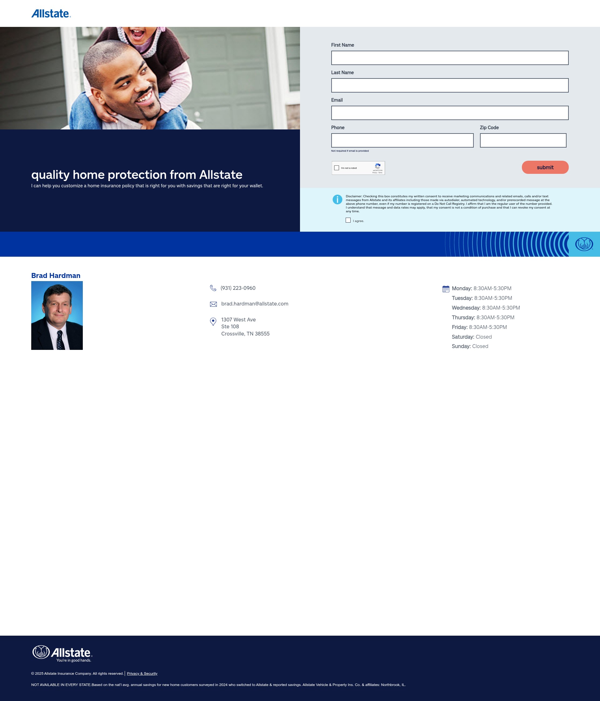 Landing Page