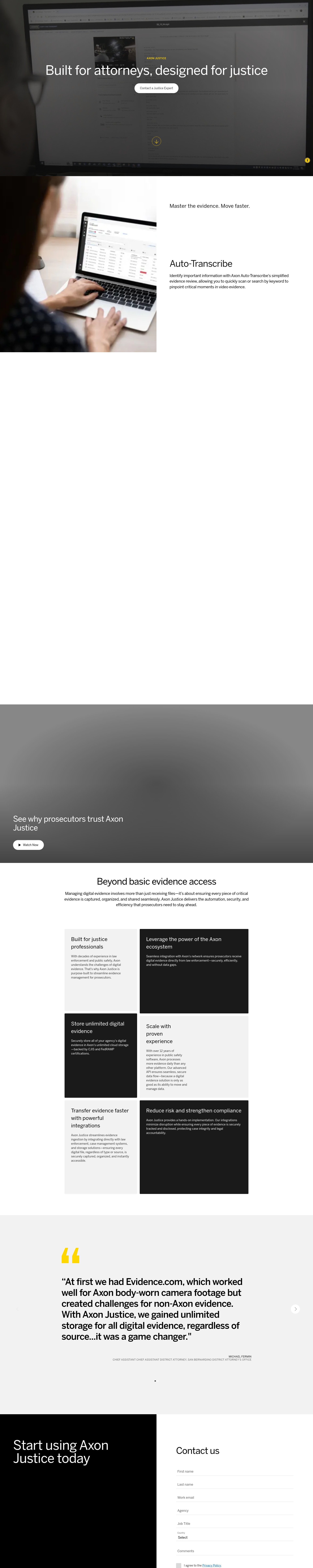 Landing Page