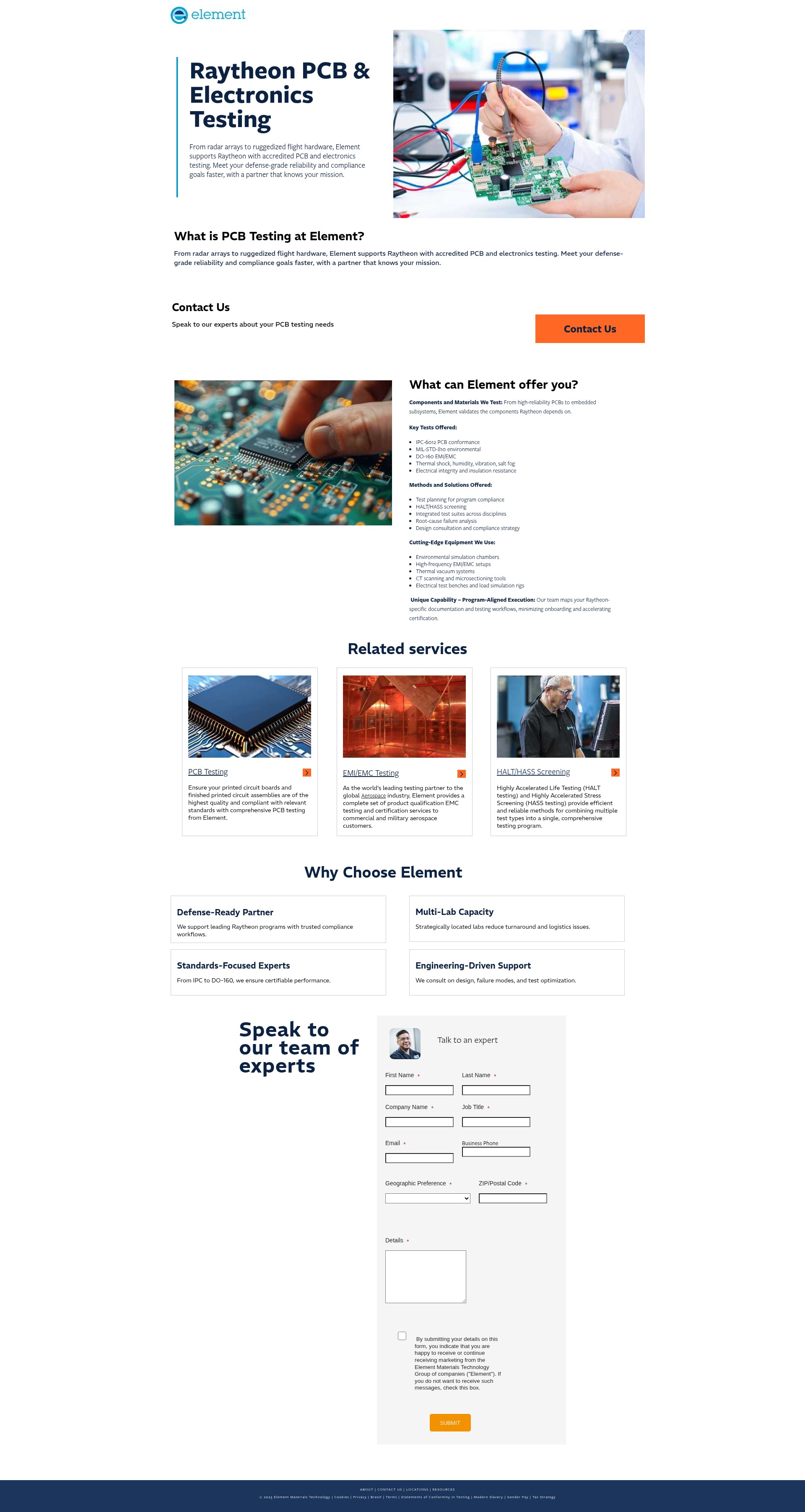 Landing Page