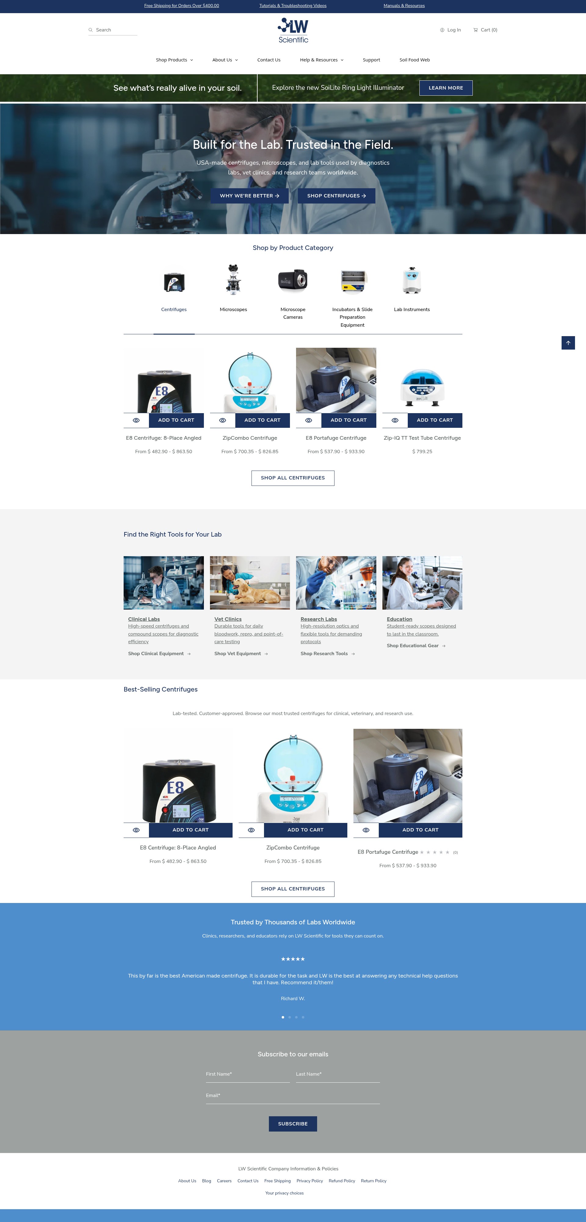 Landing Page