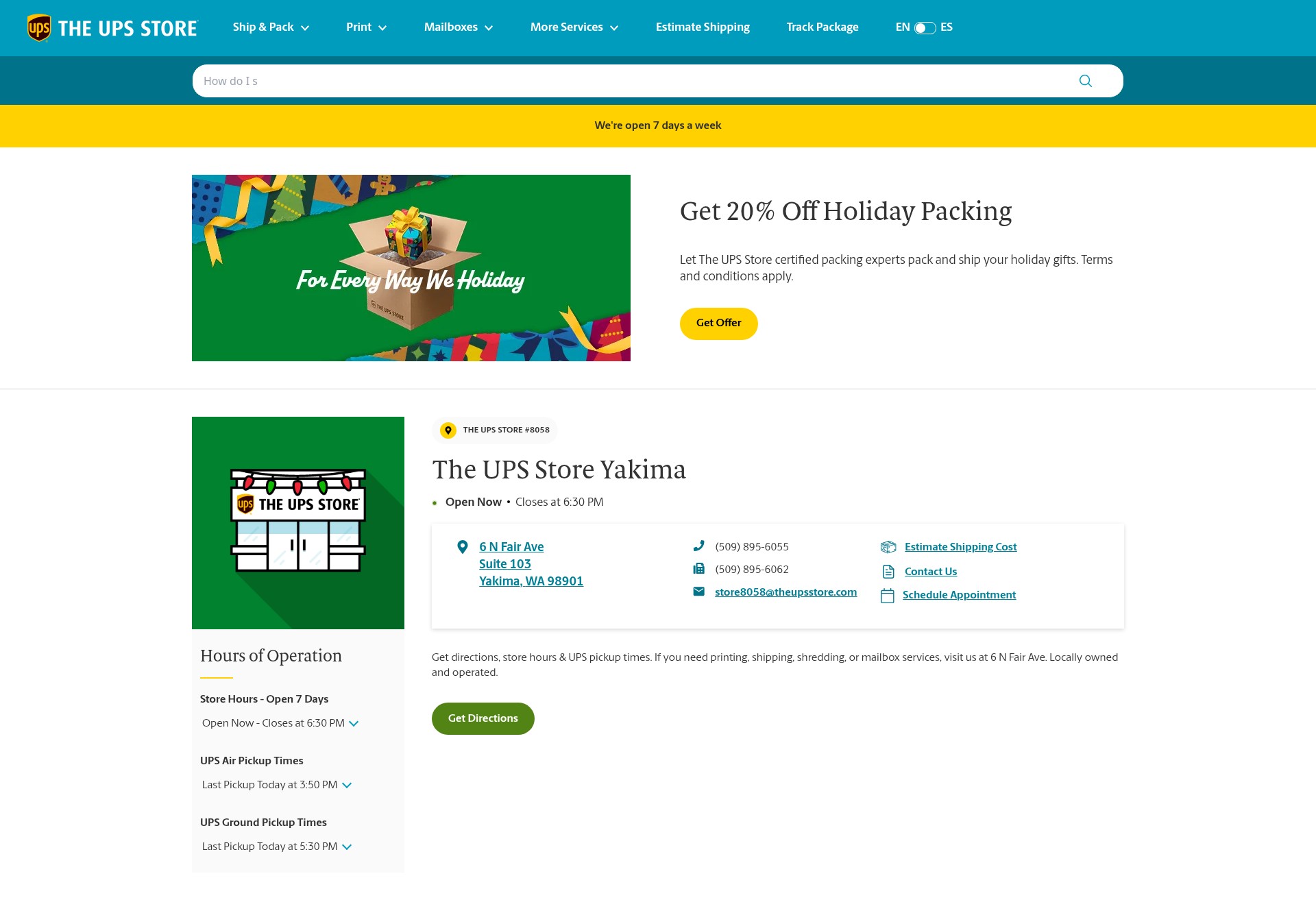 Landing Page