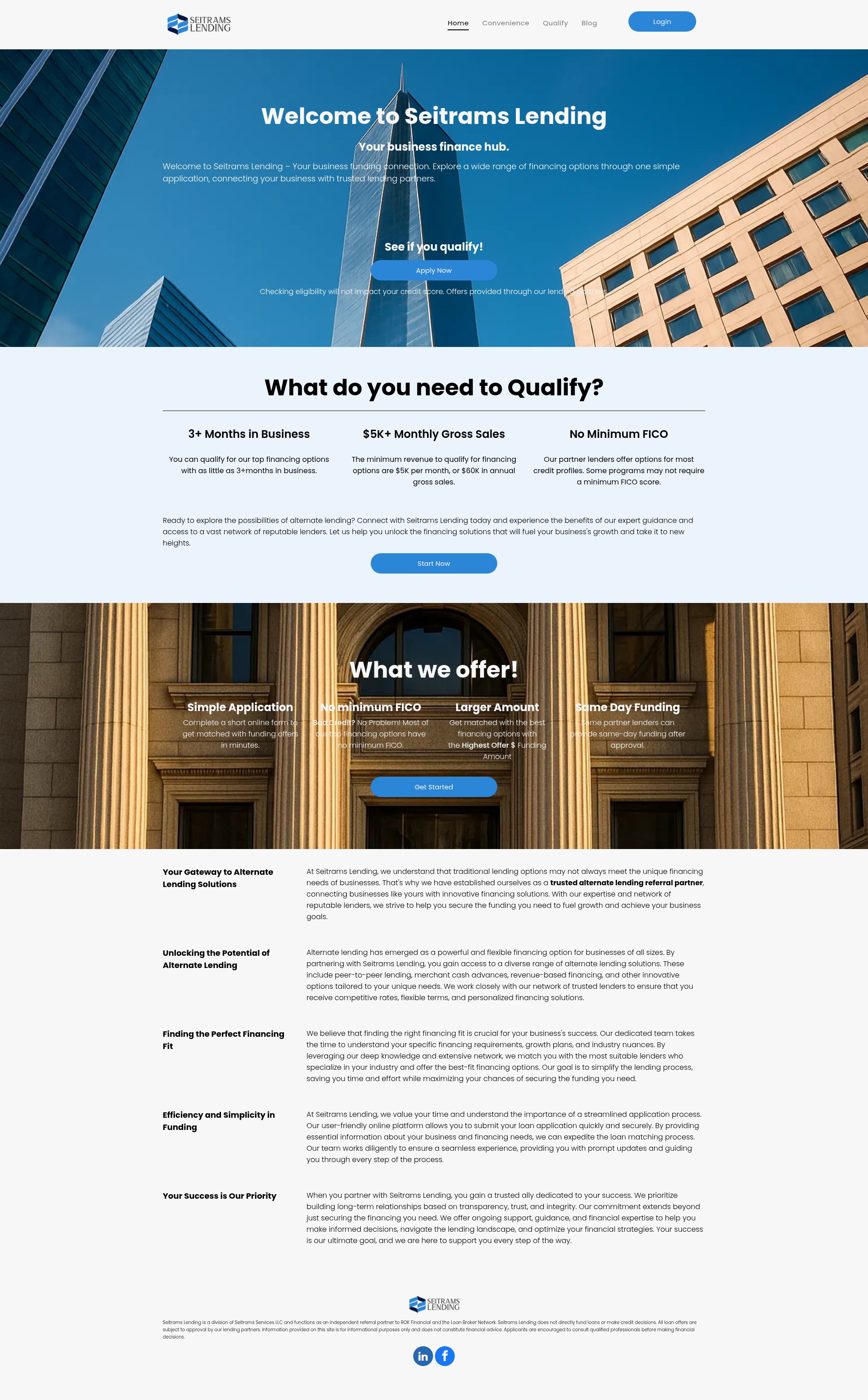 Landing Page