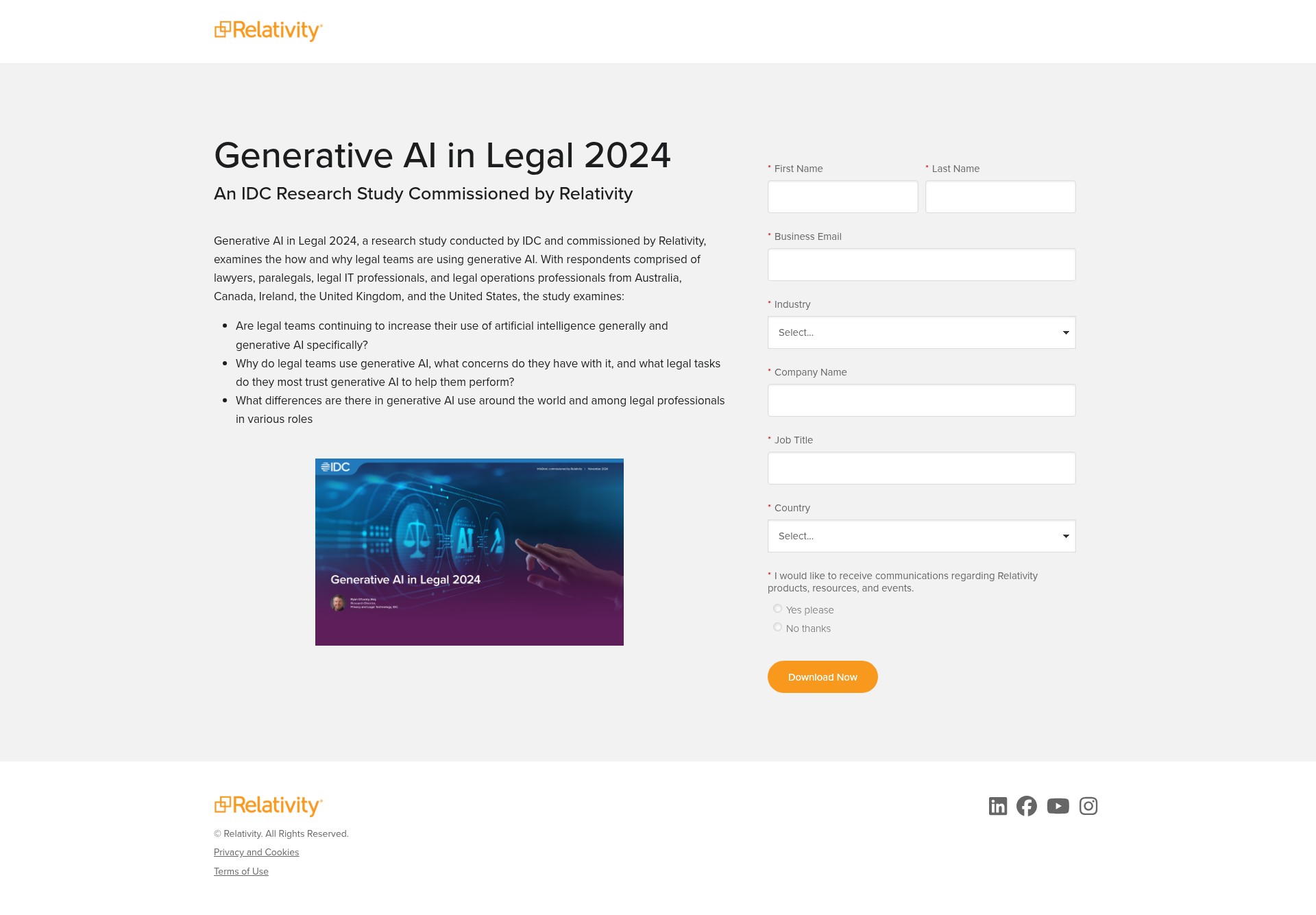Landing Page