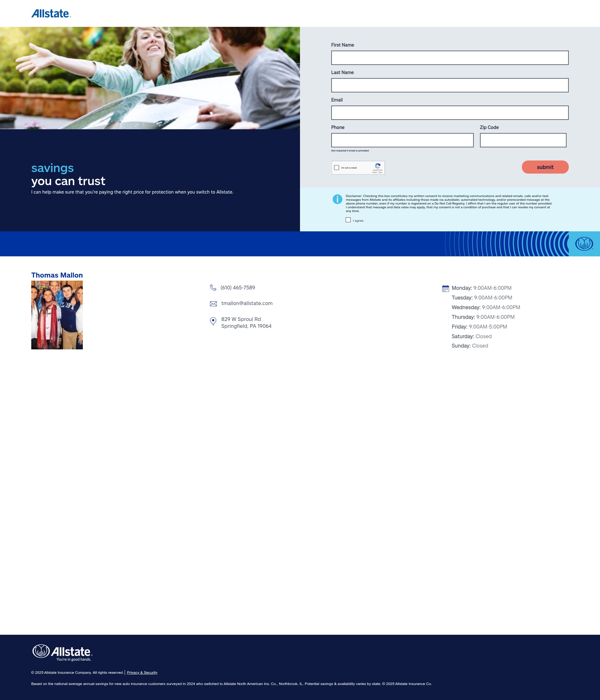 Landing Page