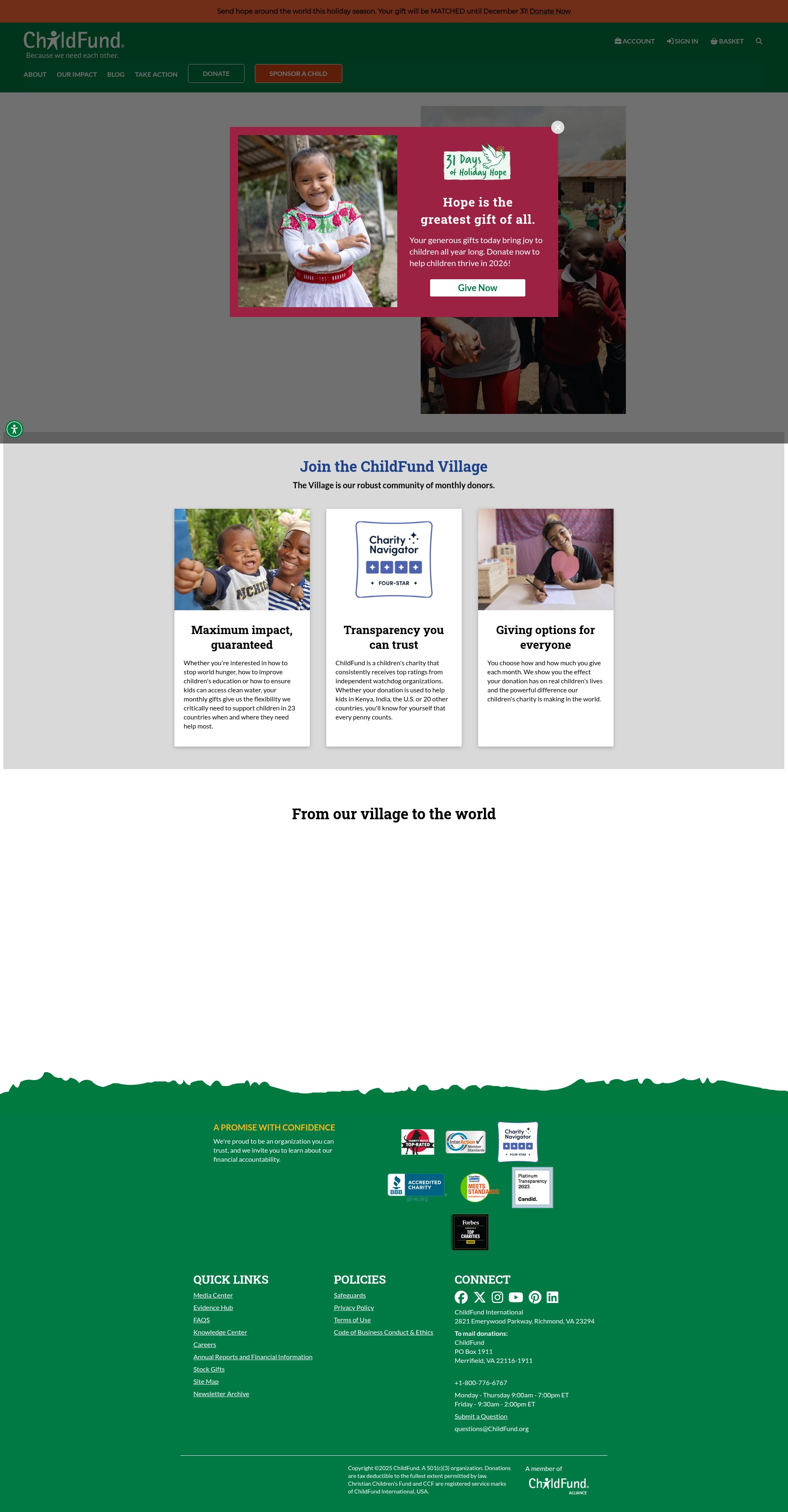 Landing Page
