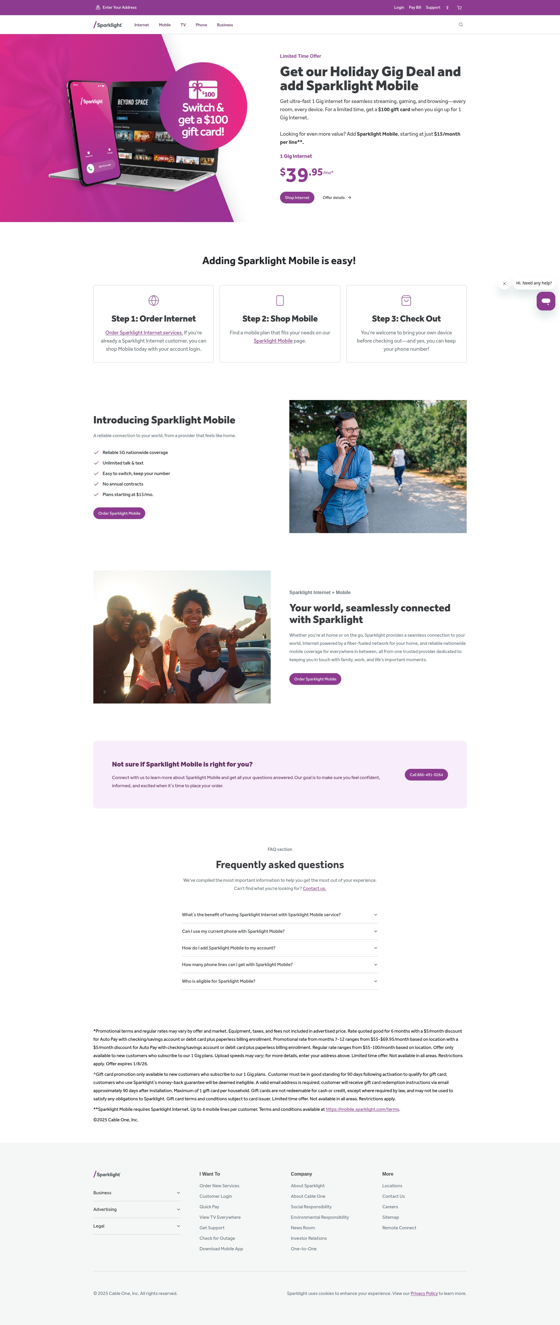 Landing Page