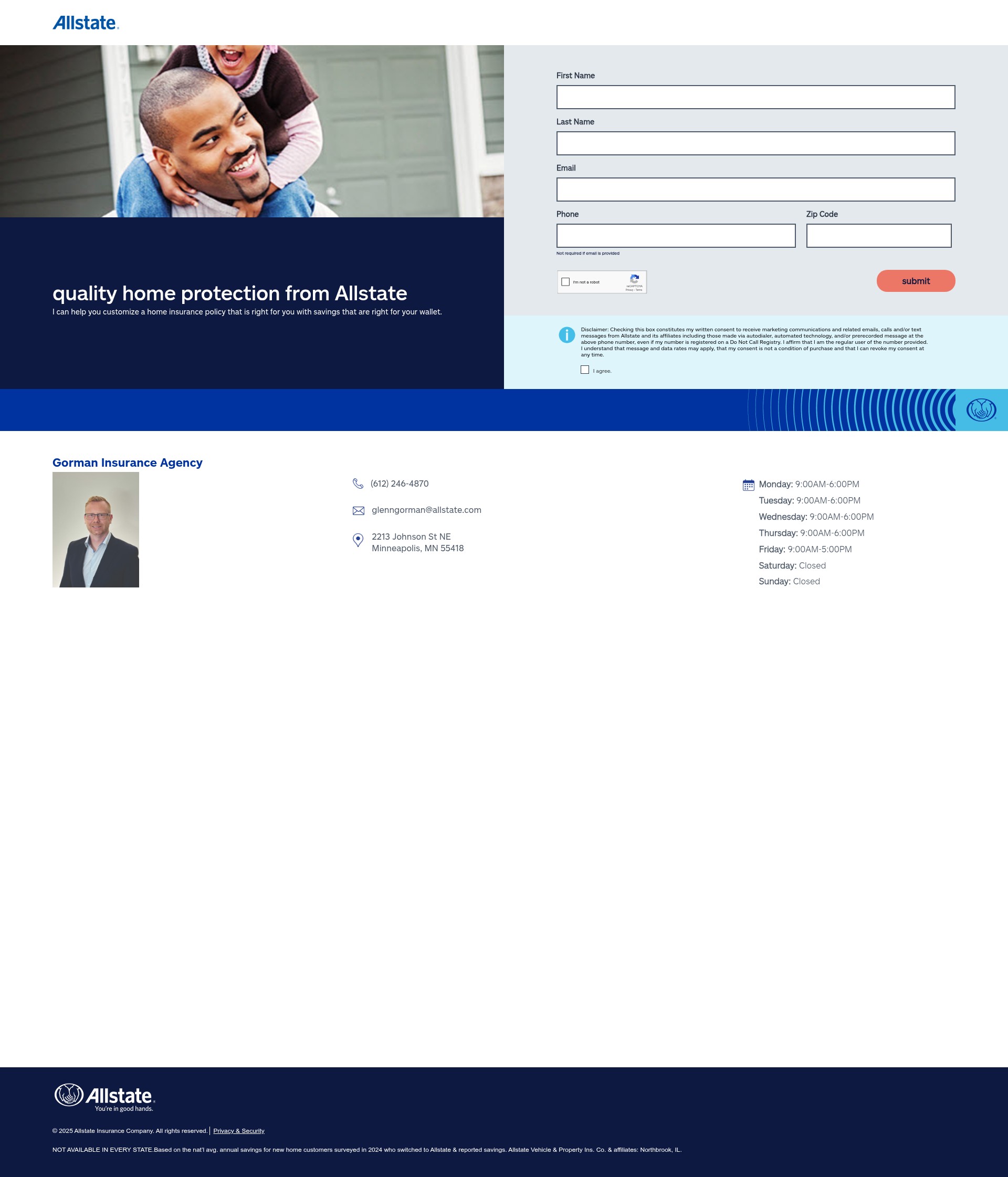 Landing Page