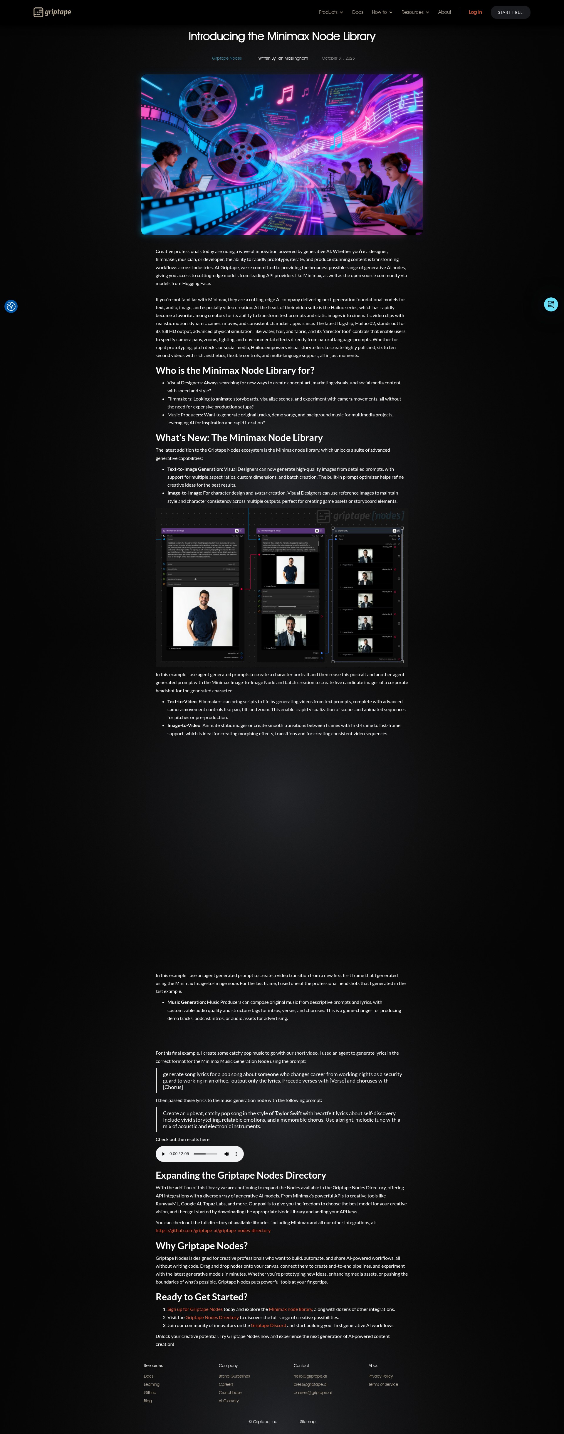 Landing Page