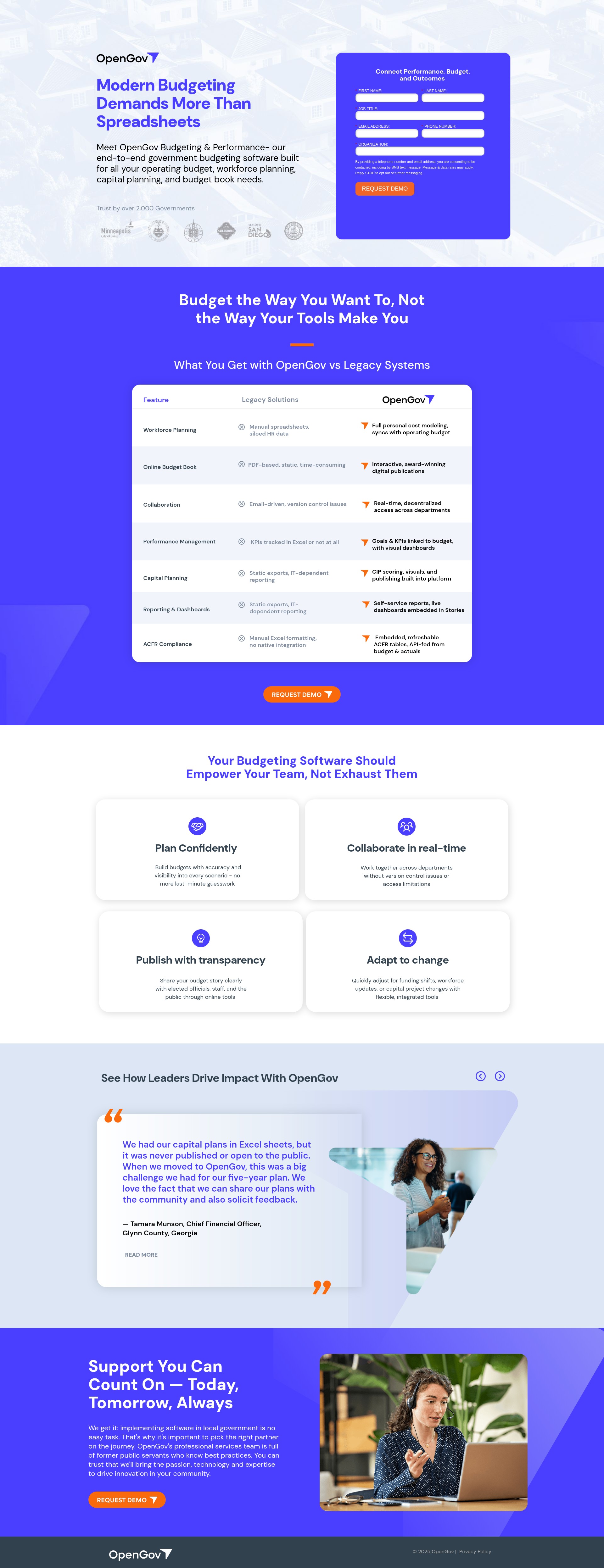 Landing Page