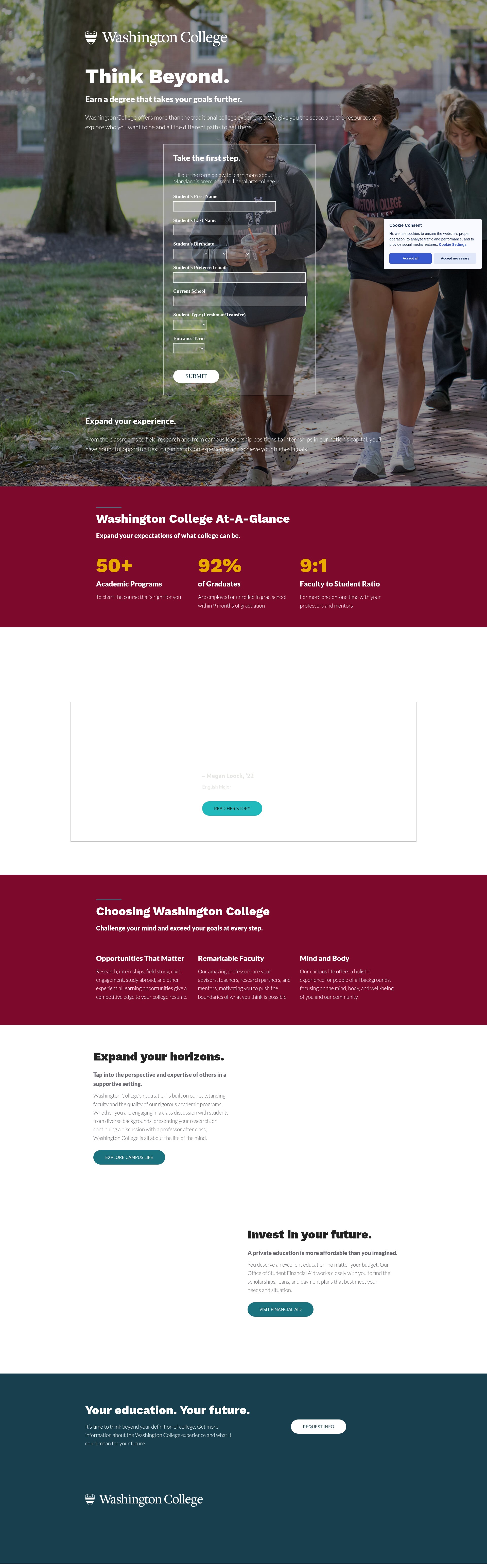 Landing Page