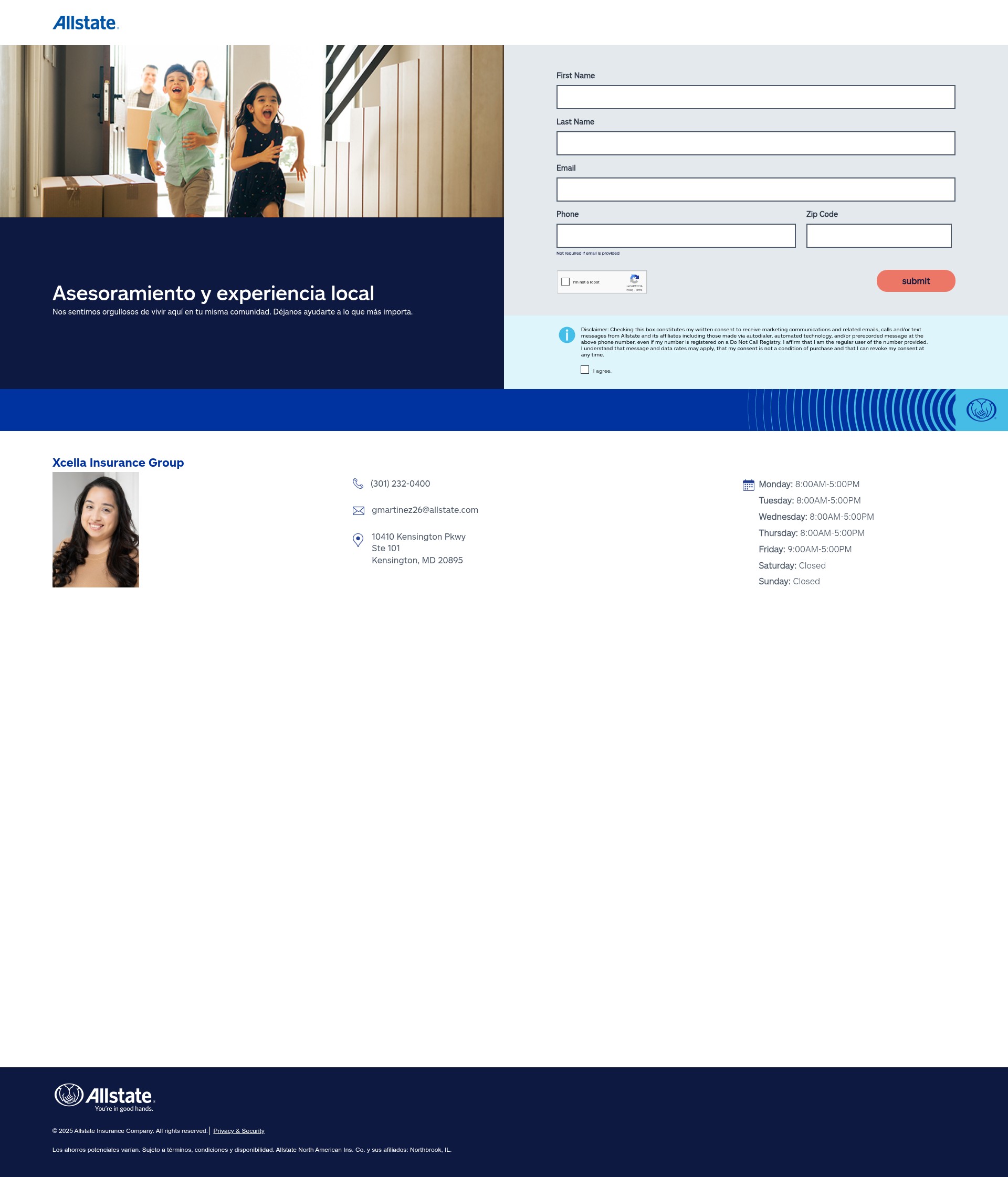 Landing Page