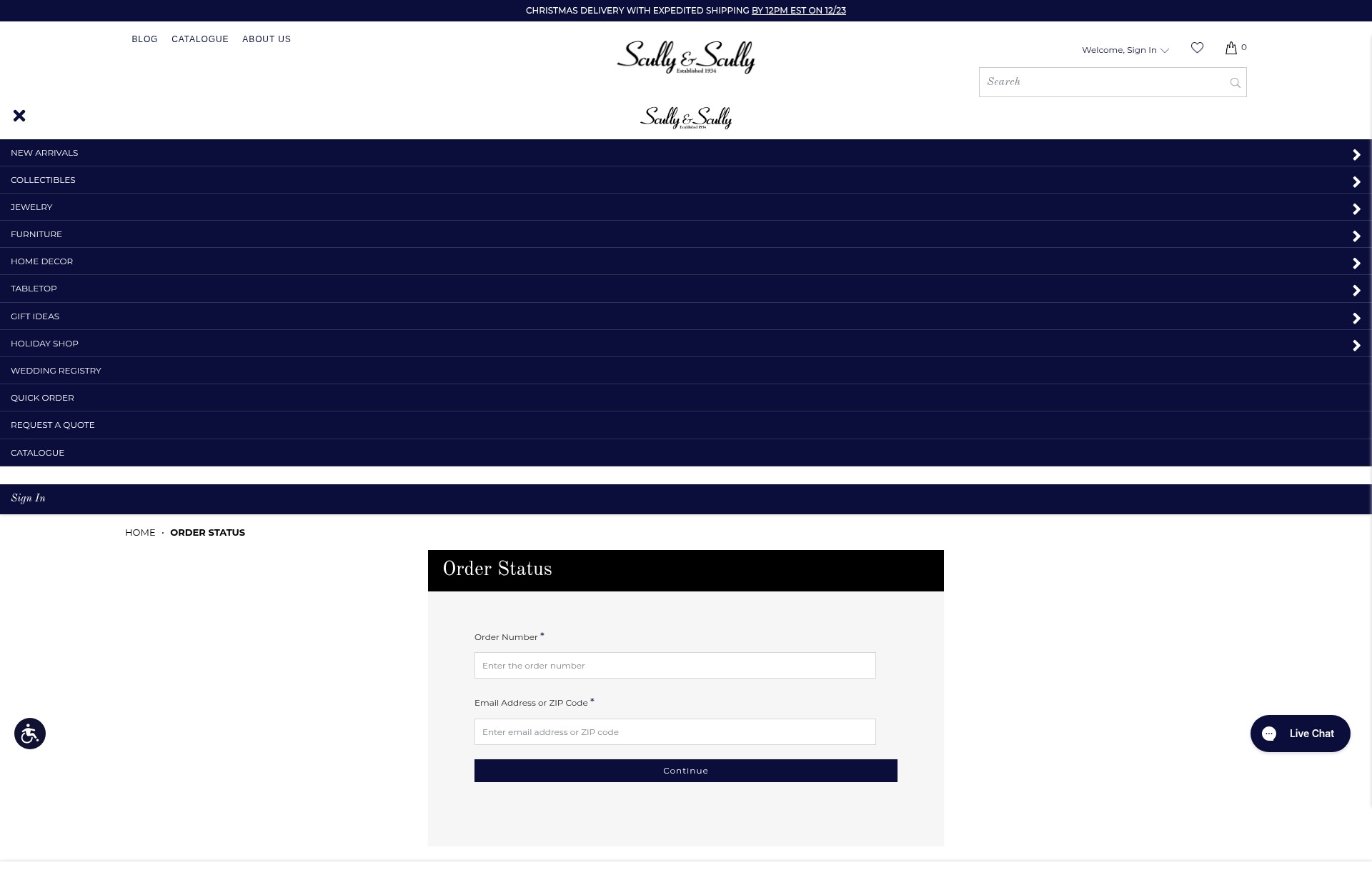 Landing Page
