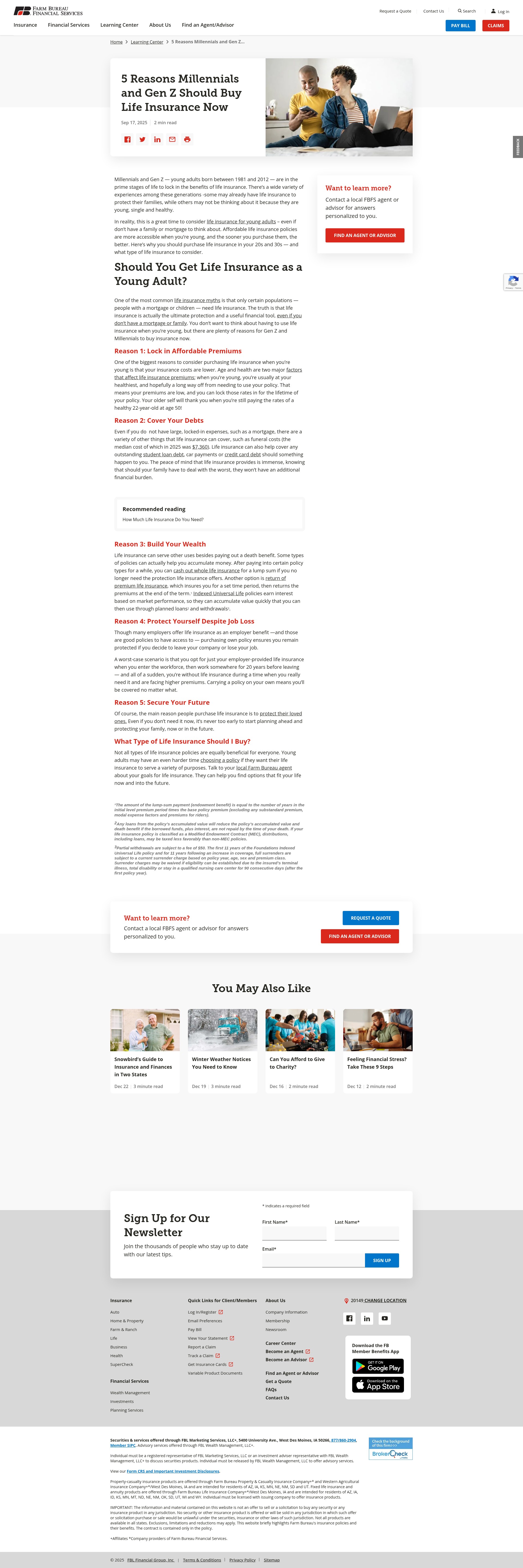 Landing Page