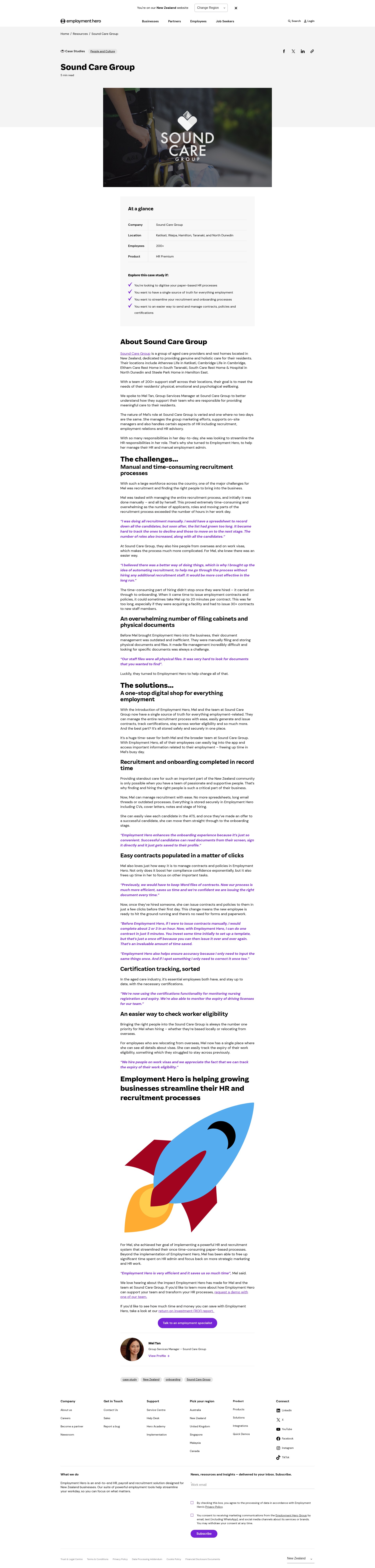 Landing Page