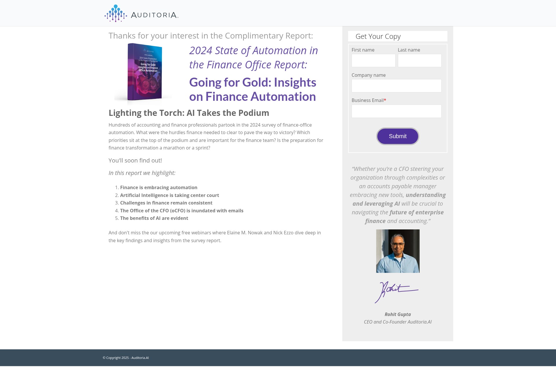 Landing Page