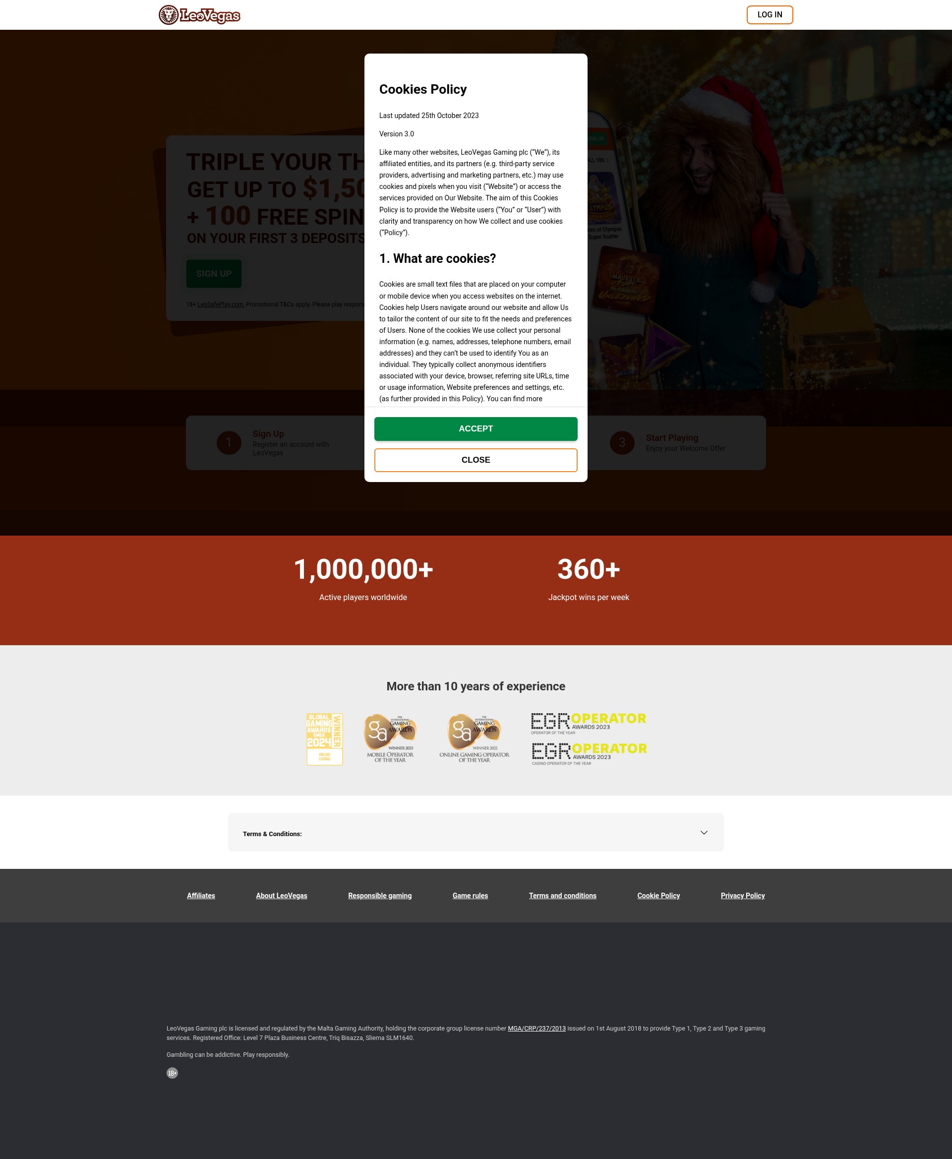 Landing Page