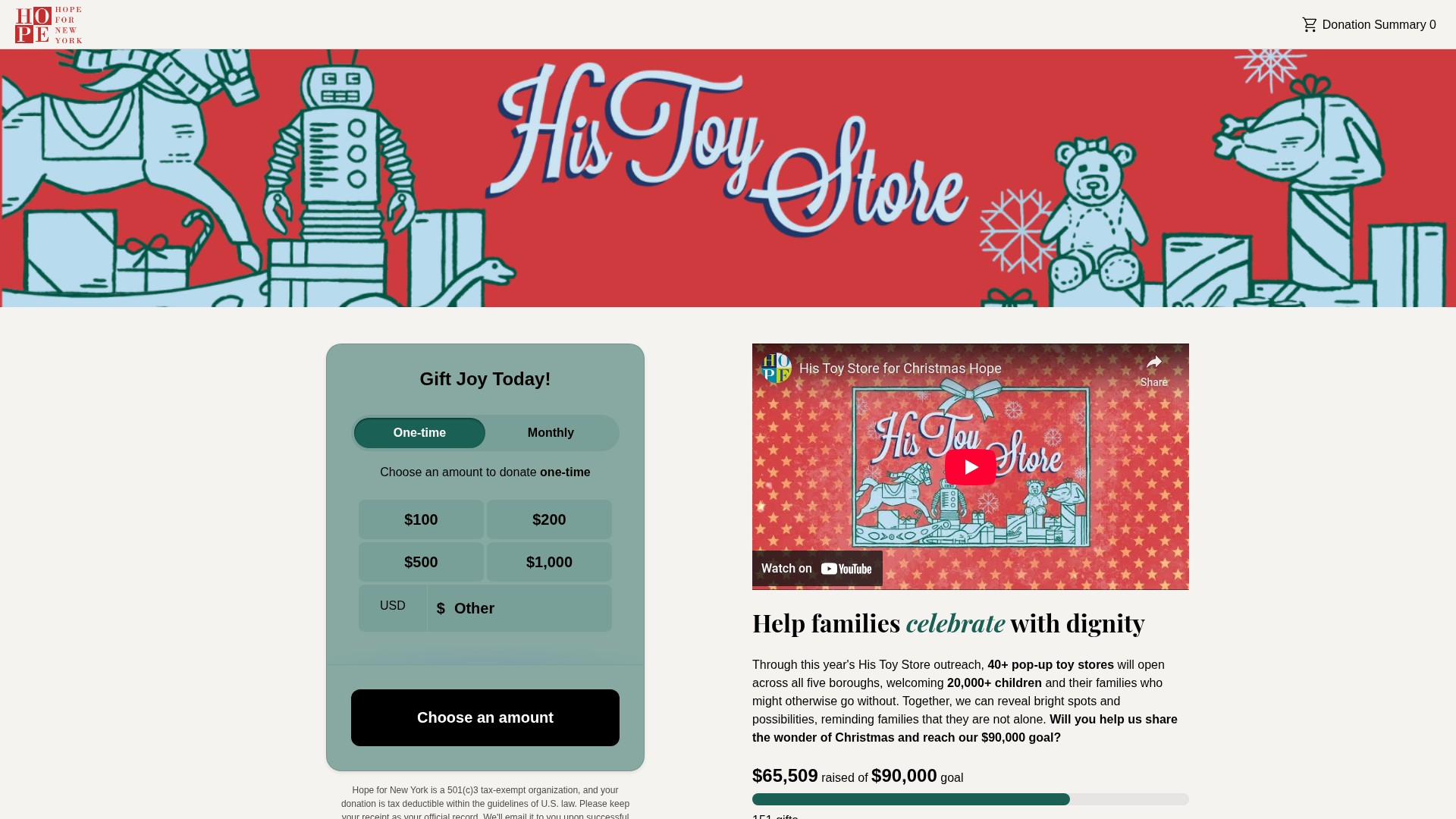 Landing Page