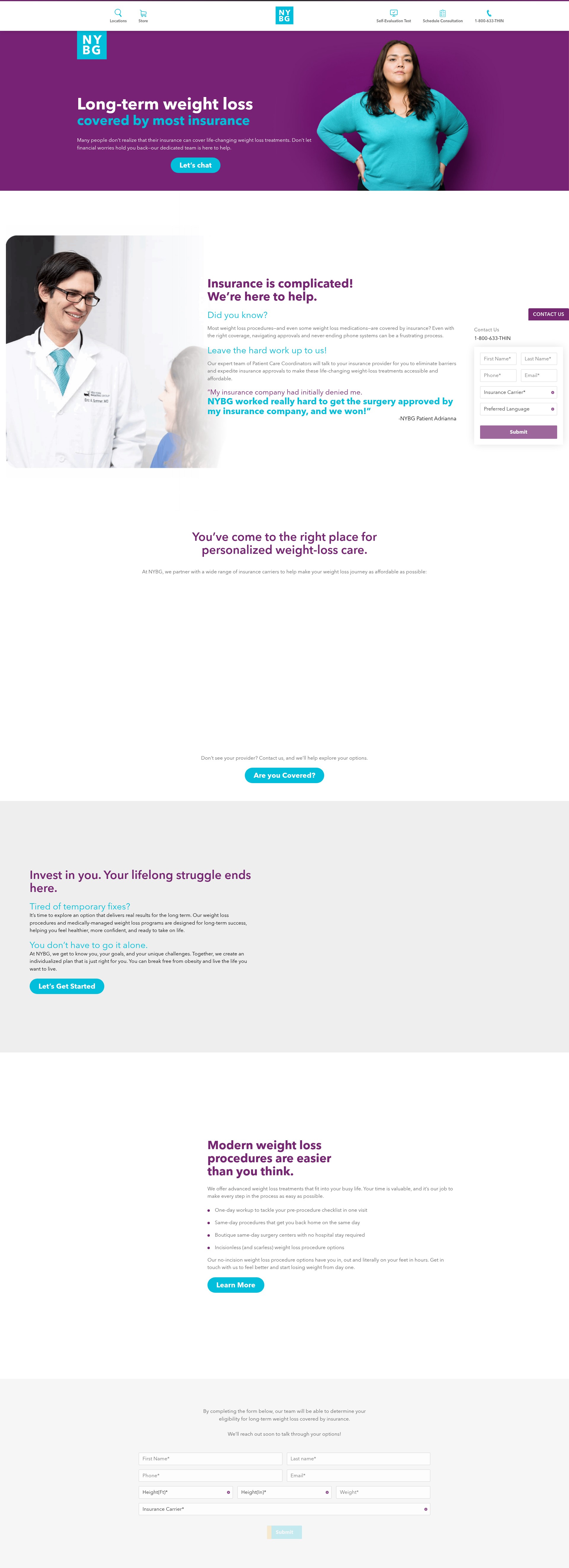 Landing Page