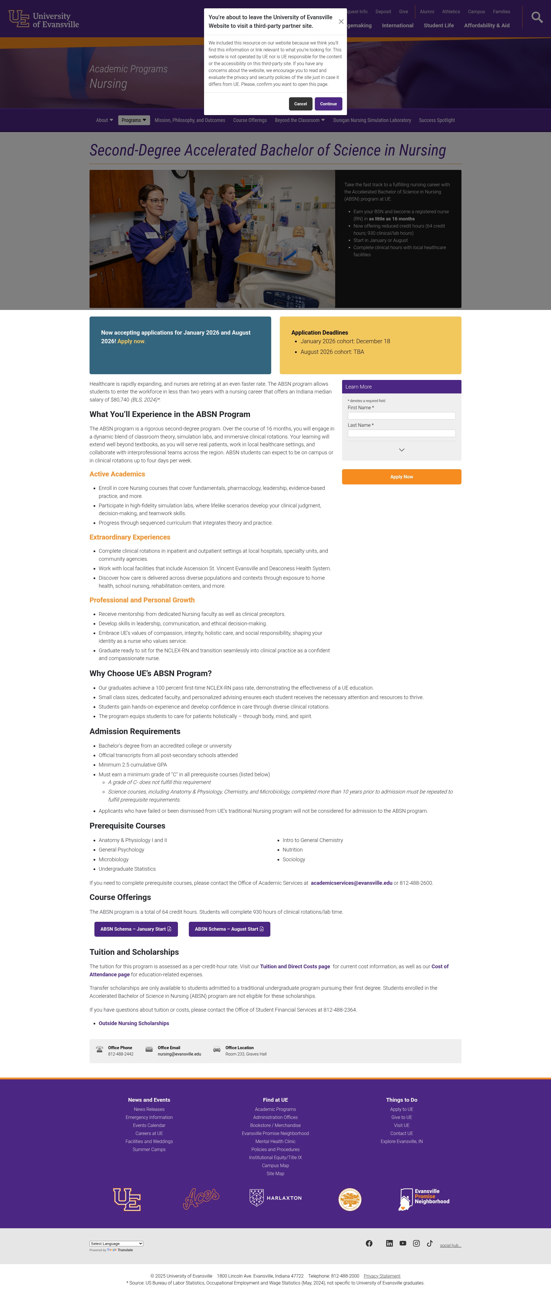 Landing Page