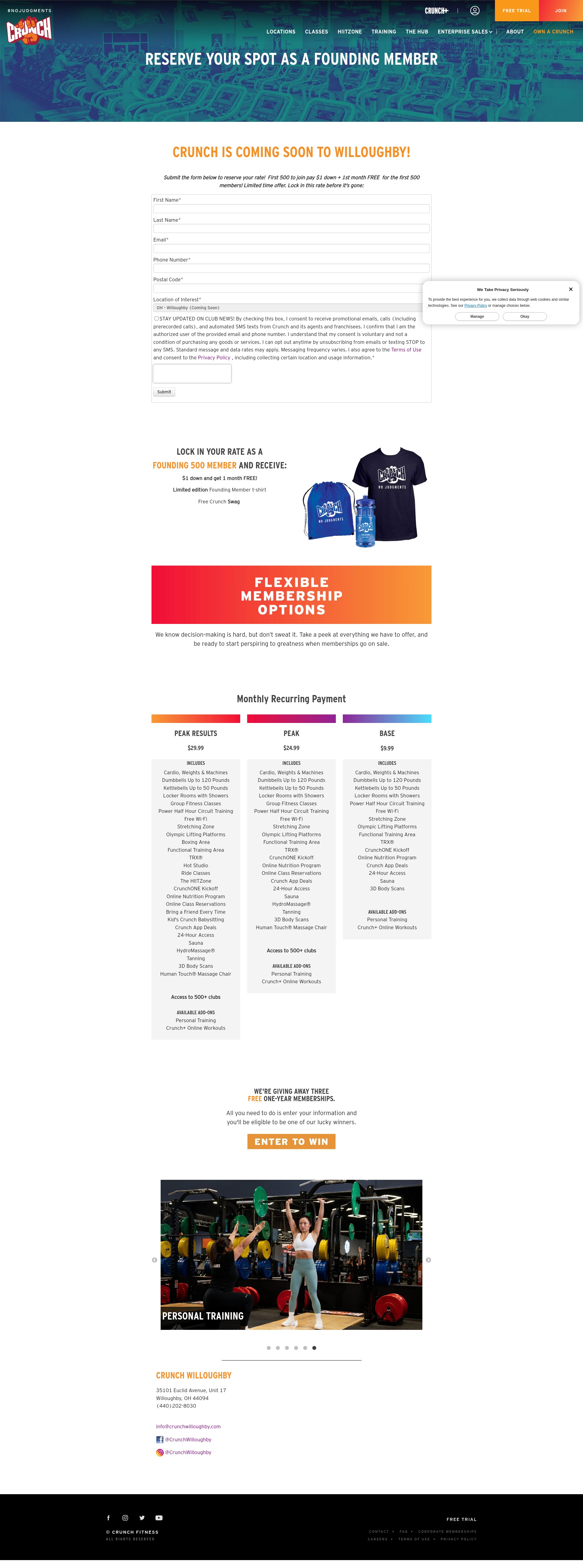 Landing Page