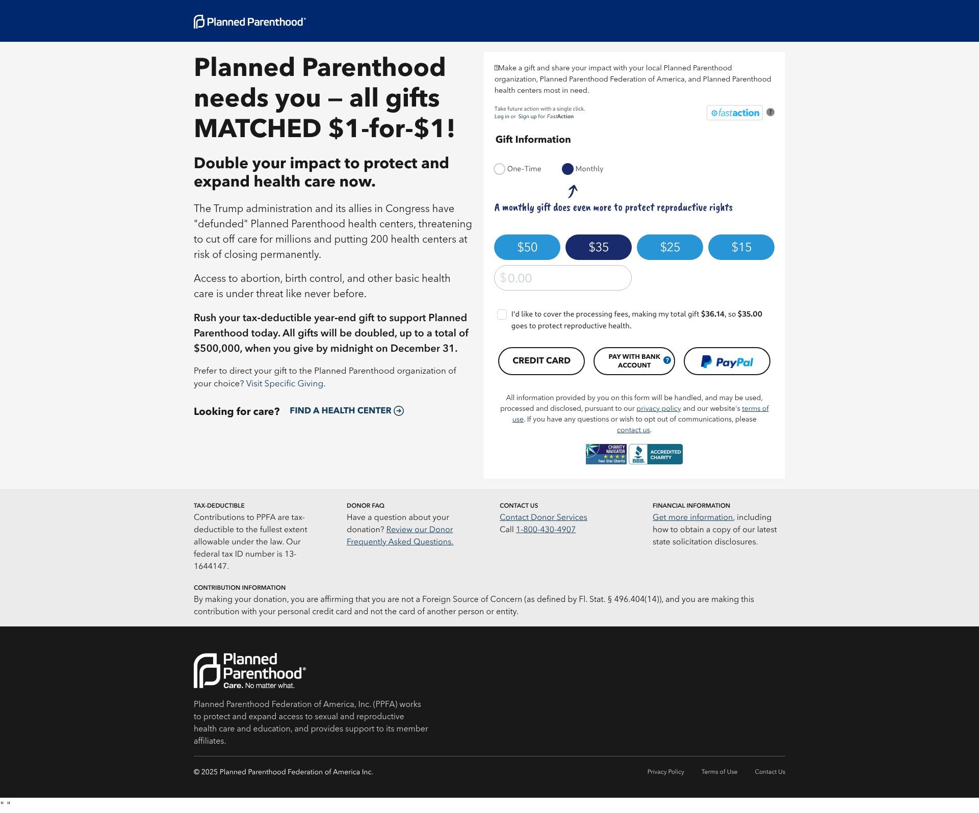 Landing Page